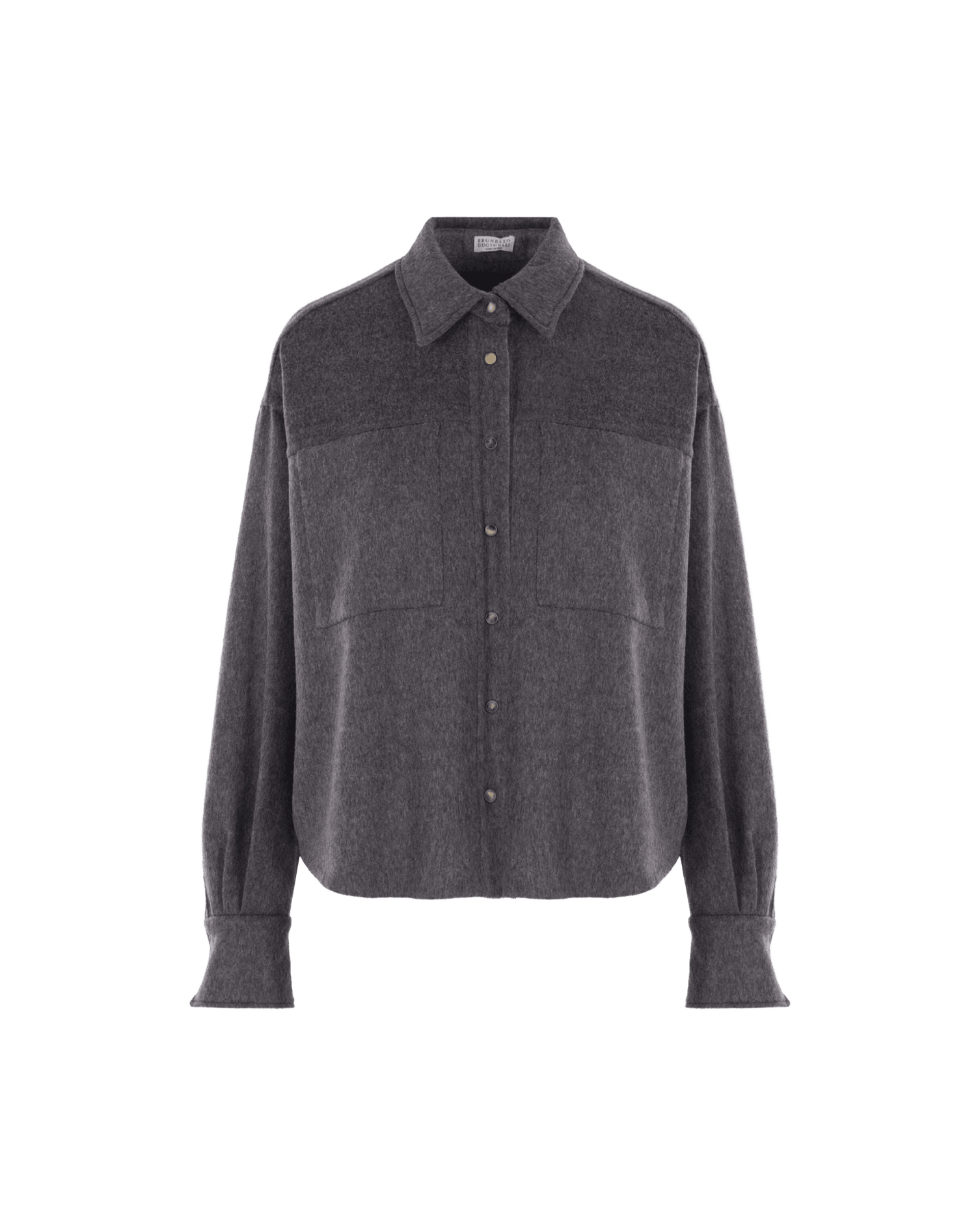 Brunello Cucinelli Grey Shirt Glam Steals
