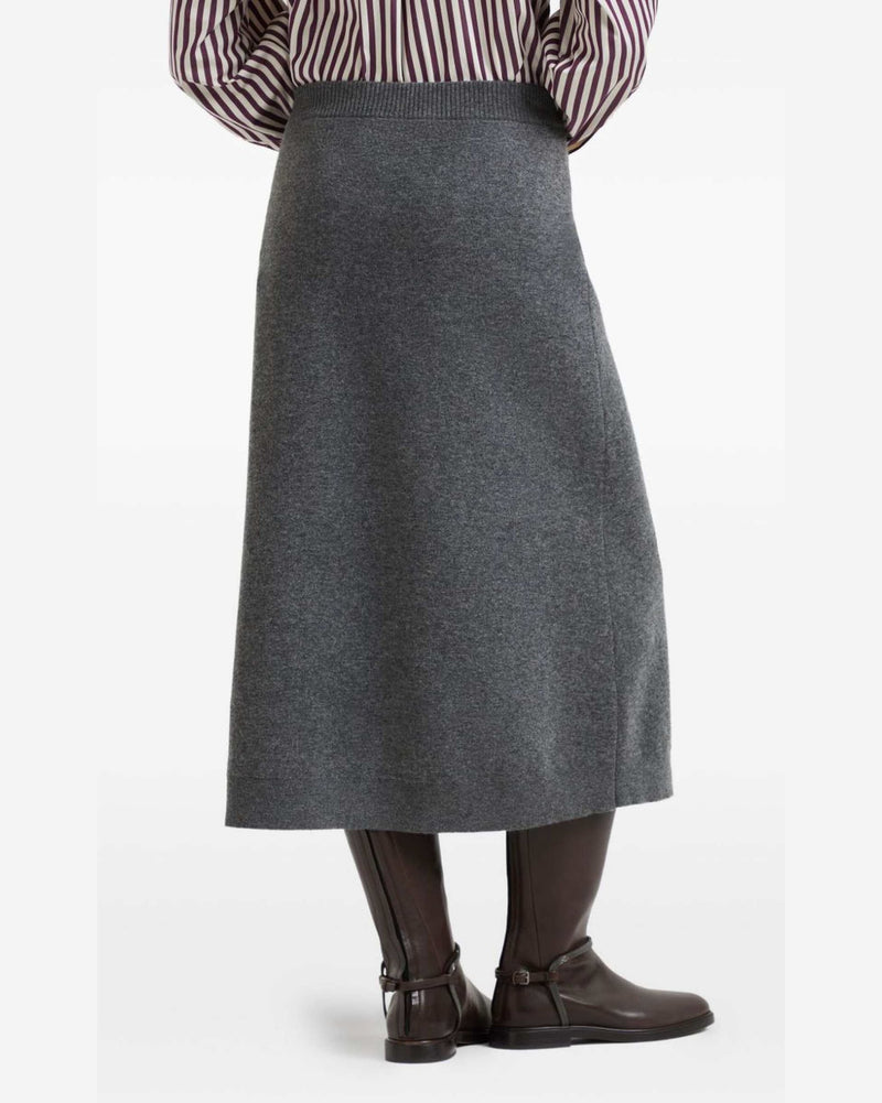 Brunello Cucinelli Grey Skirt Glam Steals