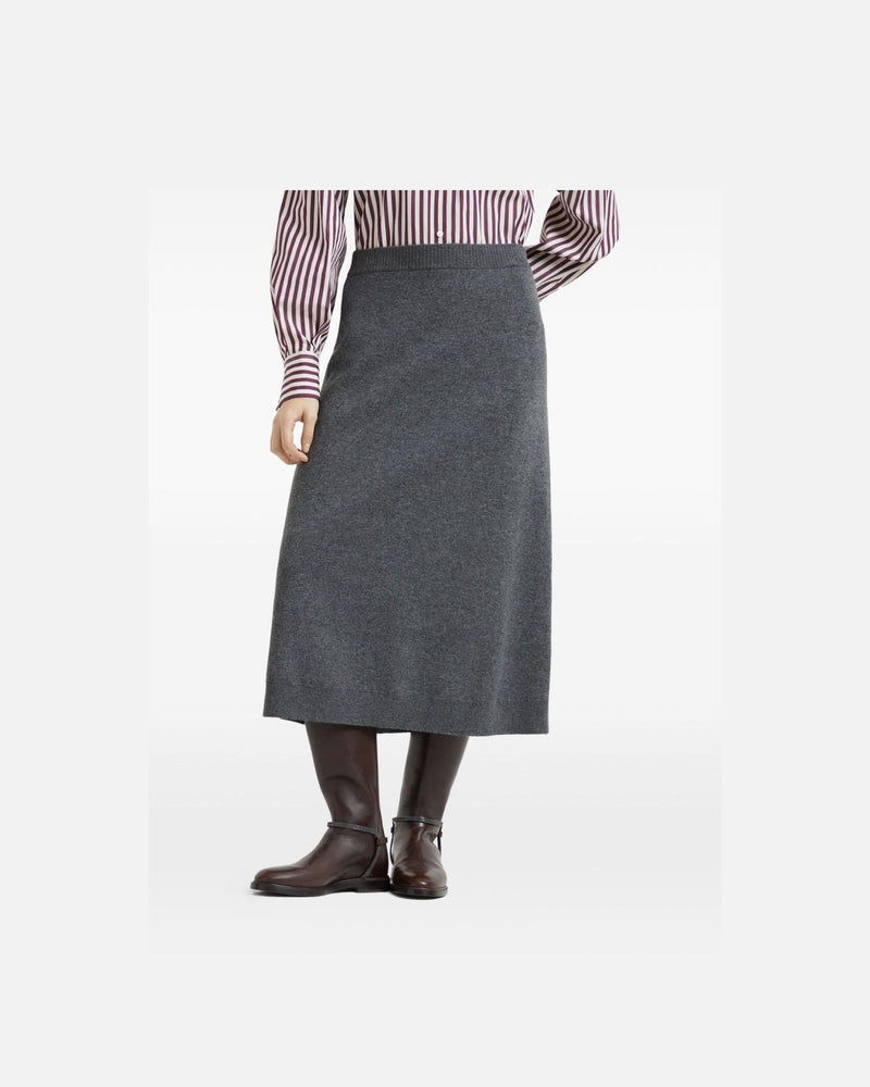 Brunello Cucinelli Grey Skirt Glam Steals