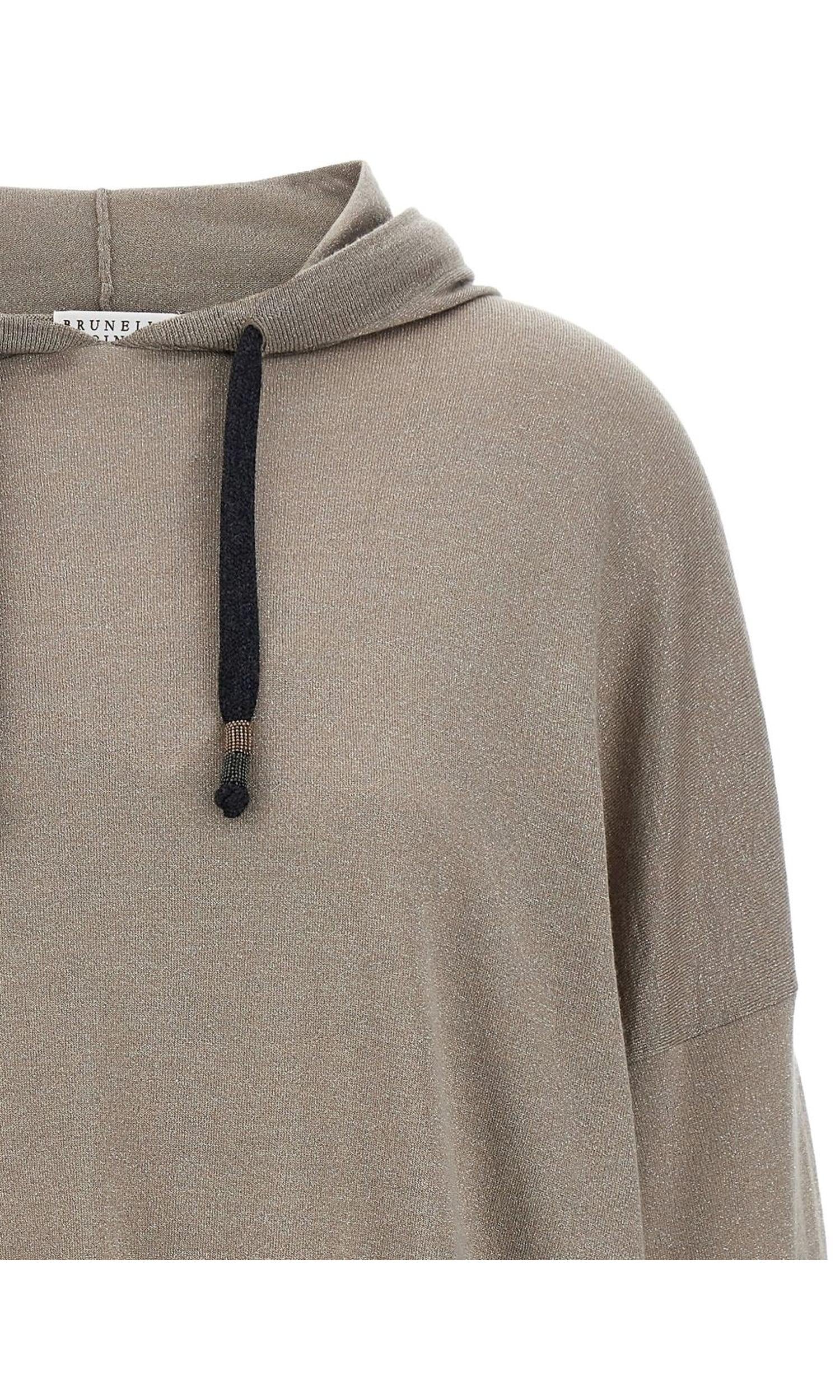 Brunello Cucinelli Grey Sweater Dove Glam Steals