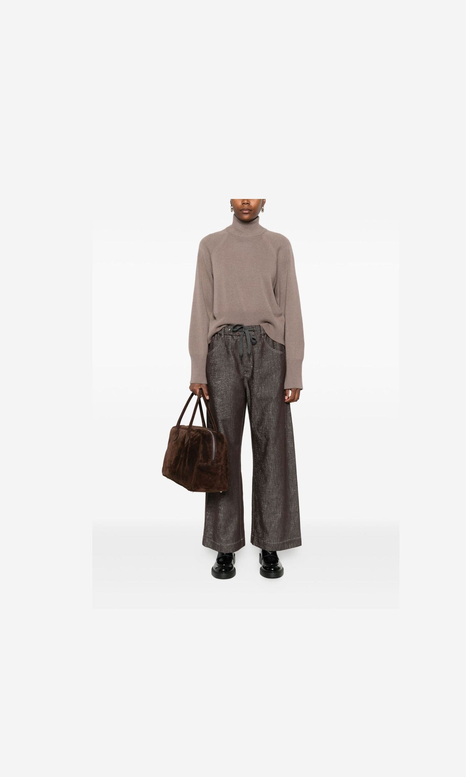 Brunello Cucinelli Grey Sweater Dove Glam Steals