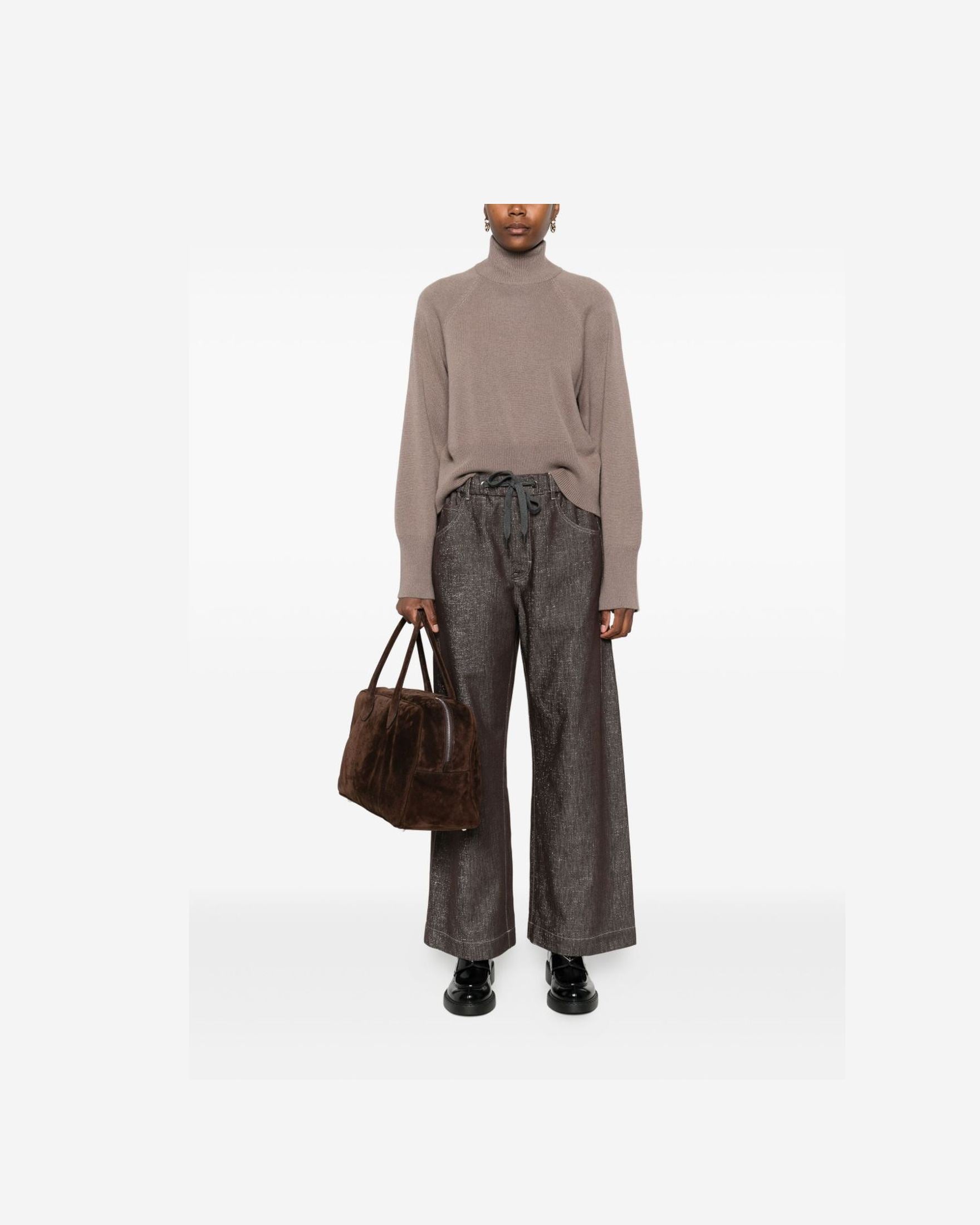 Brunello Cucinelli Grey Sweater Dove Glam Steals