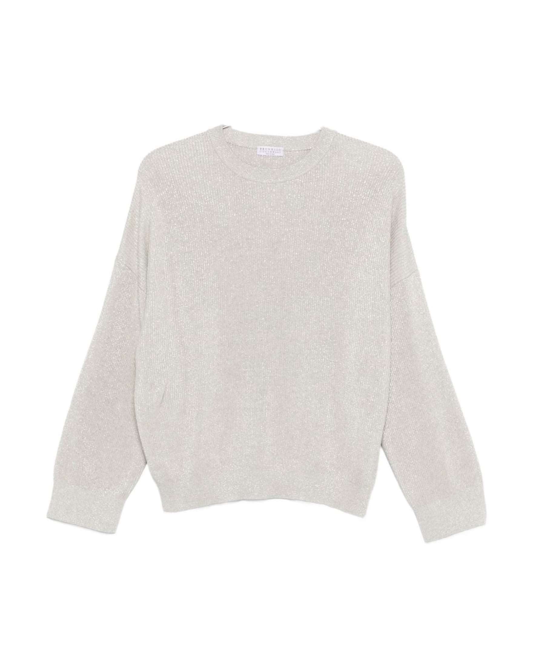 Brunello Cucinelli Grey Sweater Glam Steals