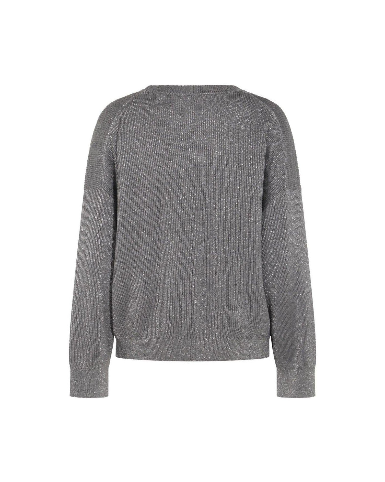 Brunello Cucinelli Grey Sweater Glam Steals