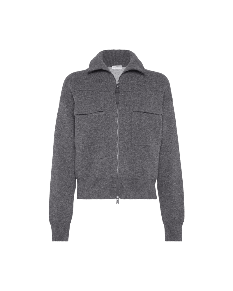 Brunello Cucinelli Grey Sweater Glam Steals