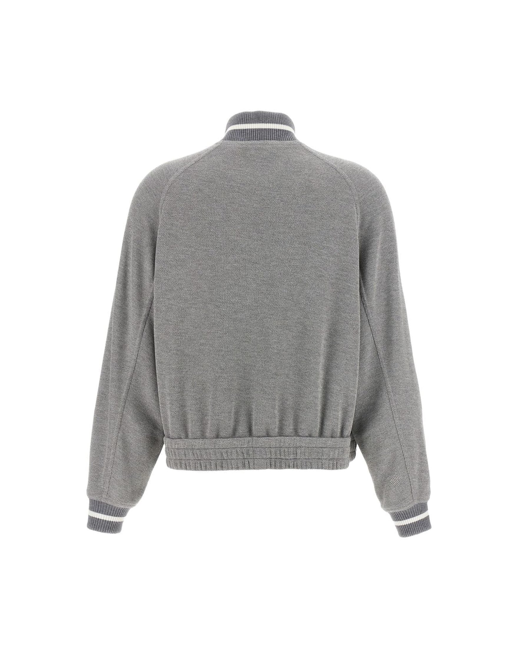 Brunello Cucinelli Grey Sweater Glam Steals