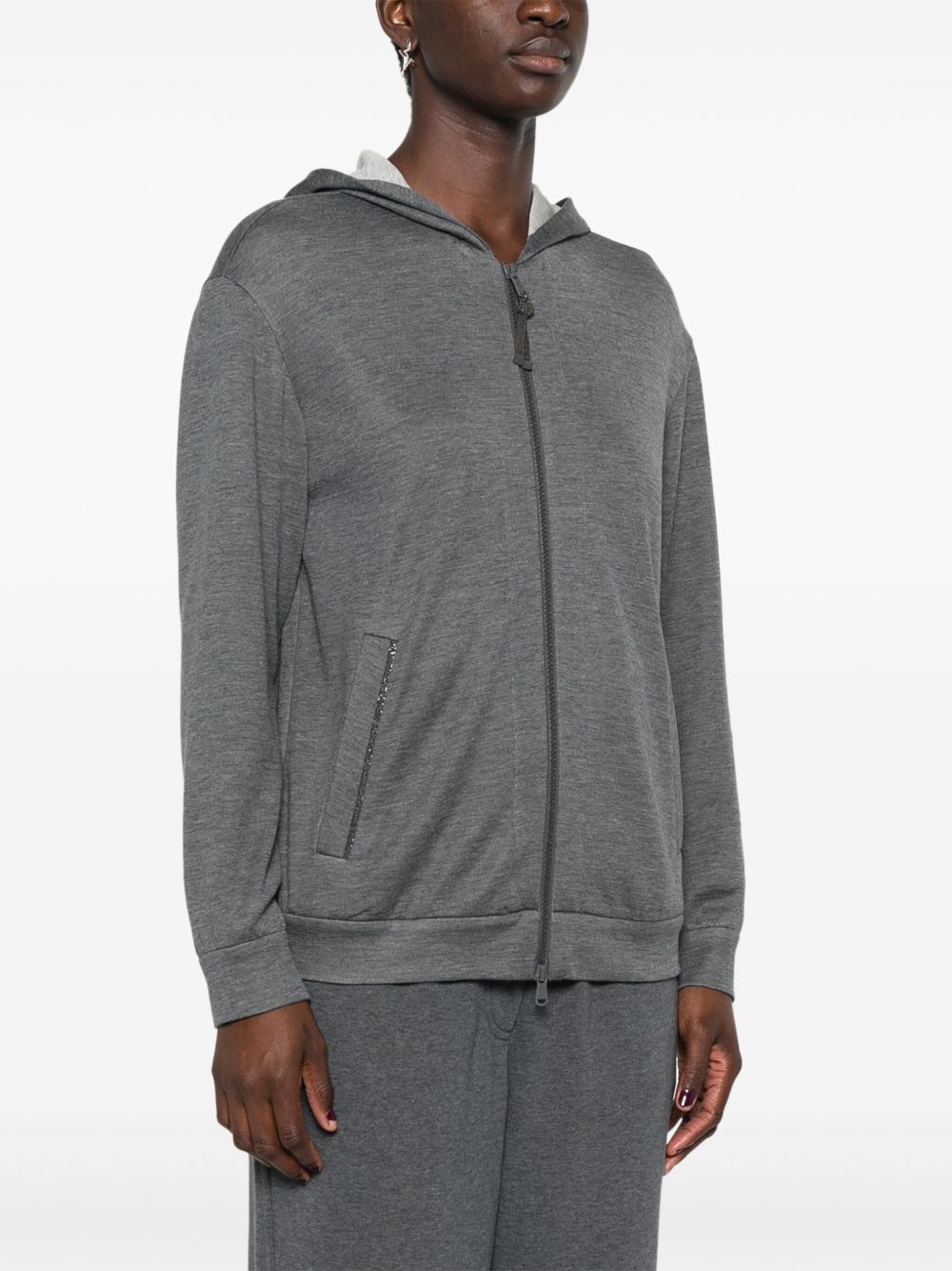 Brunello Cucinelli Grey Sweater Glam Steals