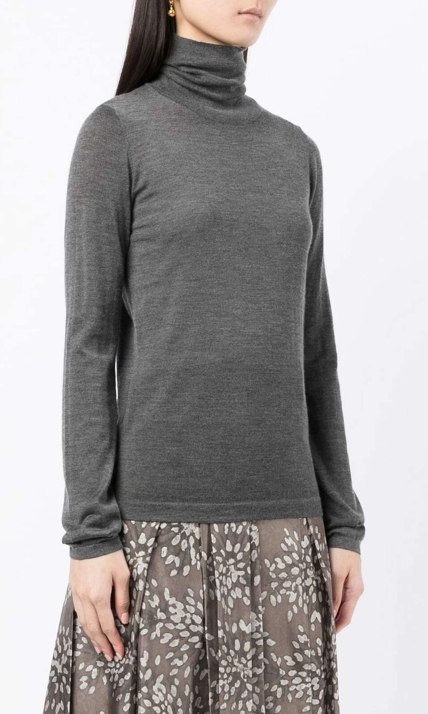 Brunello Cucinelli Grey Sweater Glam Steals
