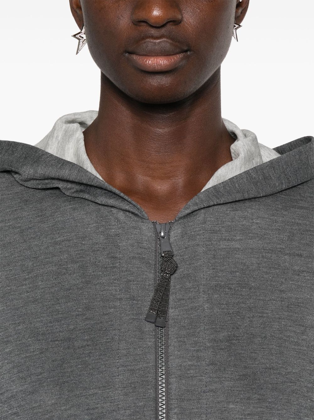 Brunello Cucinelli Grey Sweater Glam Steals
