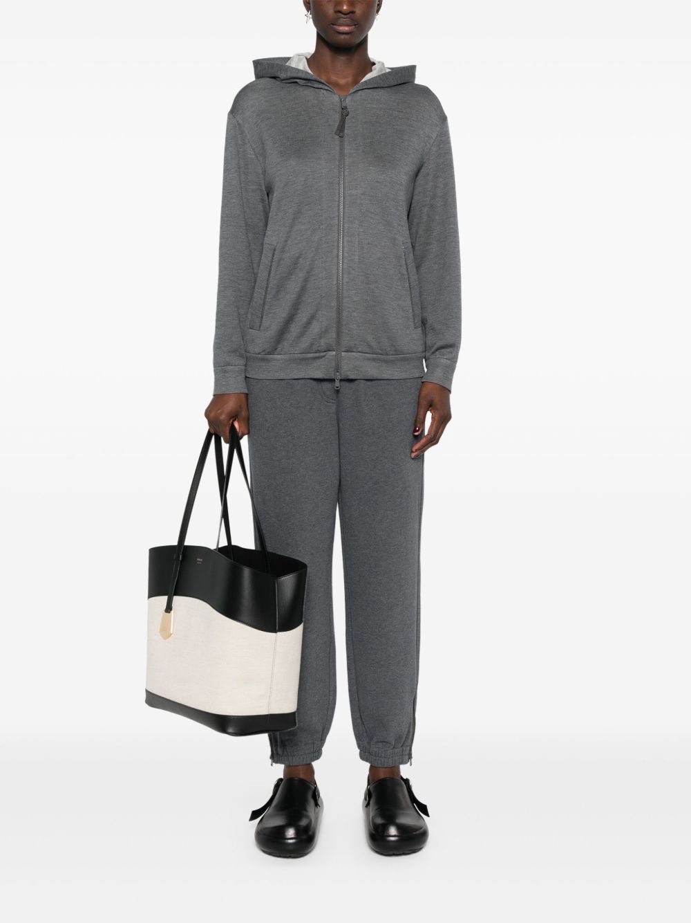 Brunello Cucinelli Grey Sweater Glam Steals