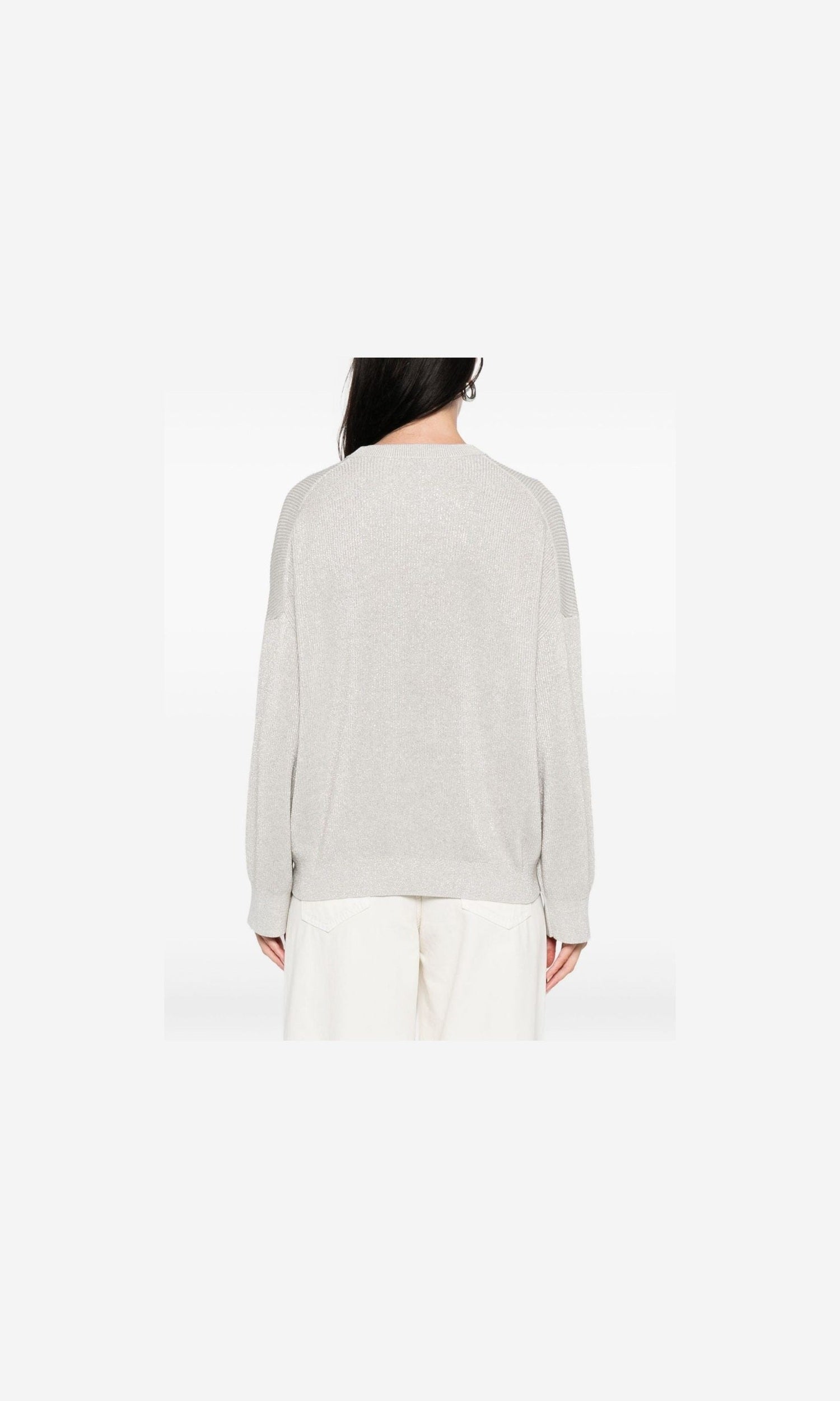 Brunello Cucinelli Grey Sweater Glam Steals
