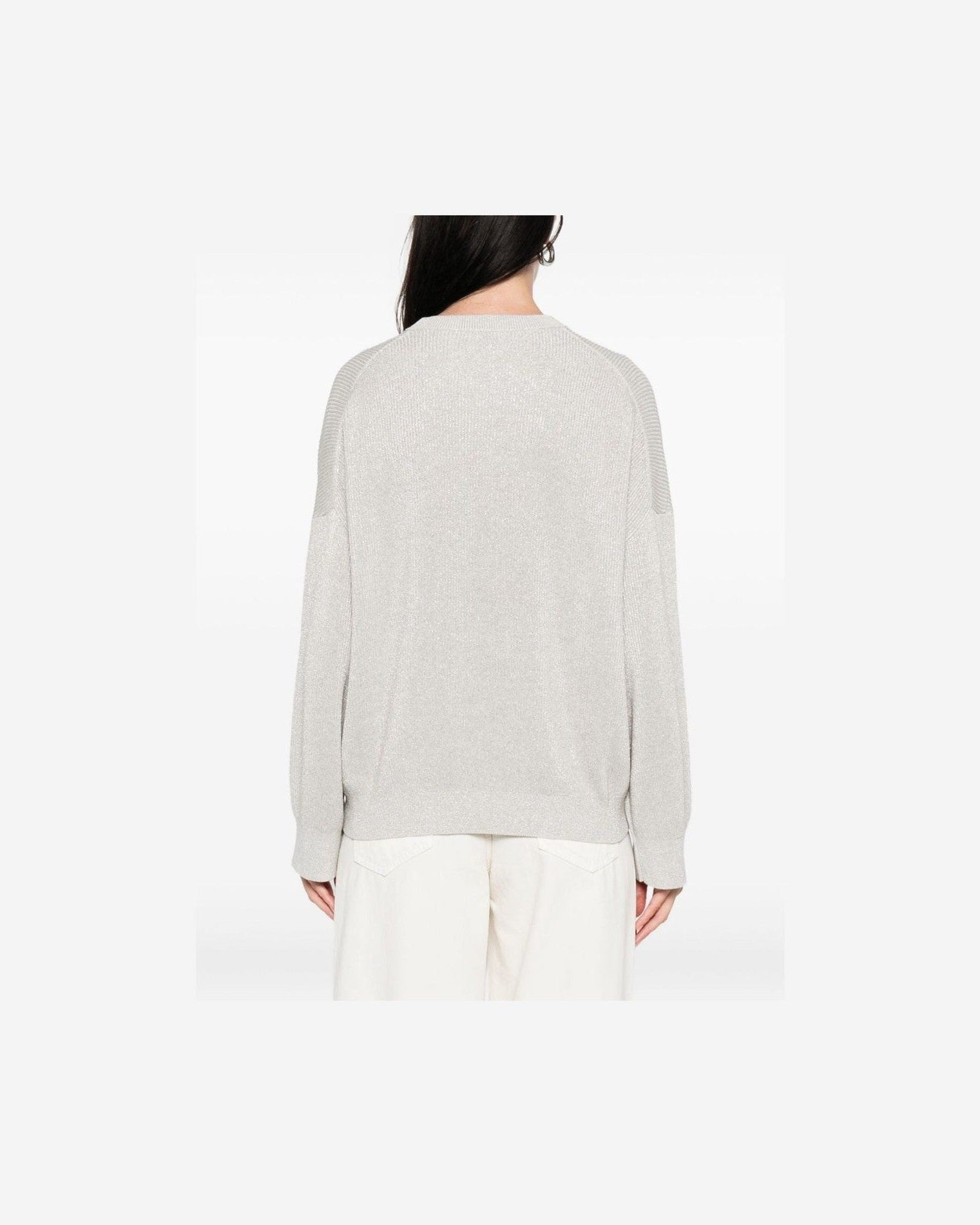 Brunello Cucinelli Grey Sweater Glam Steals