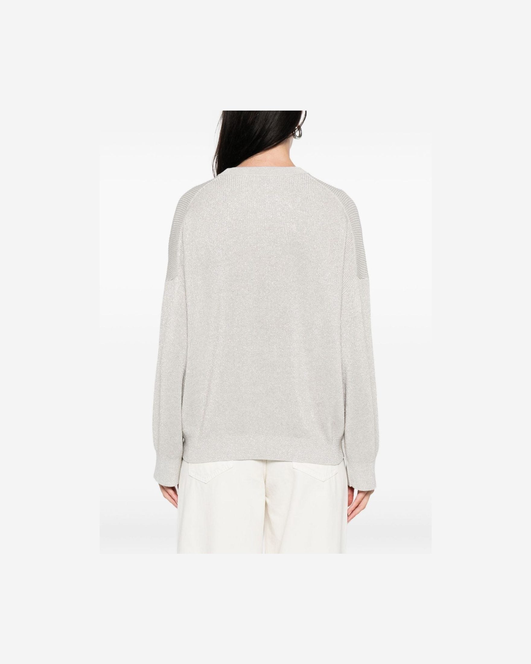 Brunello Cucinelli Grey Sweater Glam Steals
