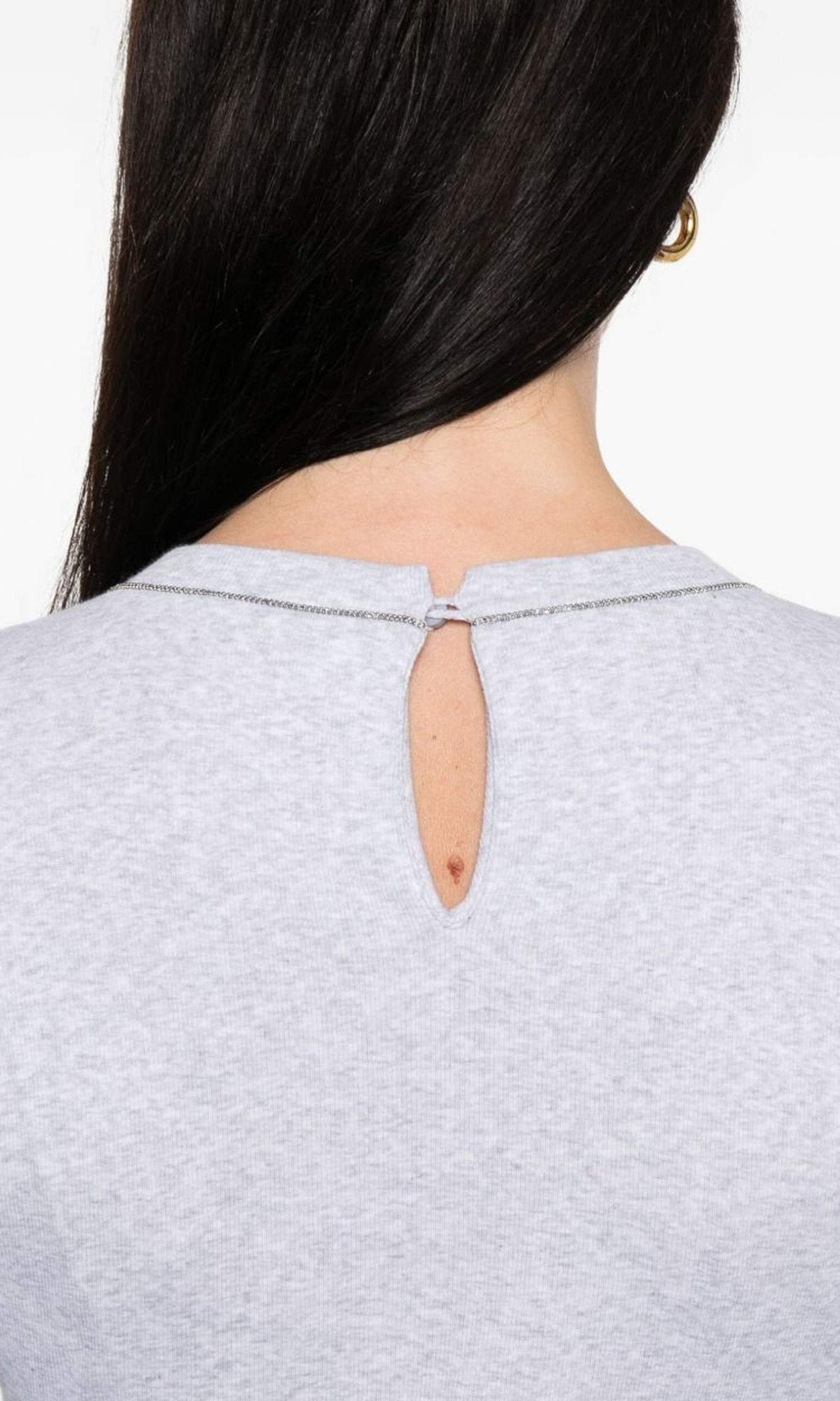 Brunello Cucinelli Grey Sweater Glam Steals