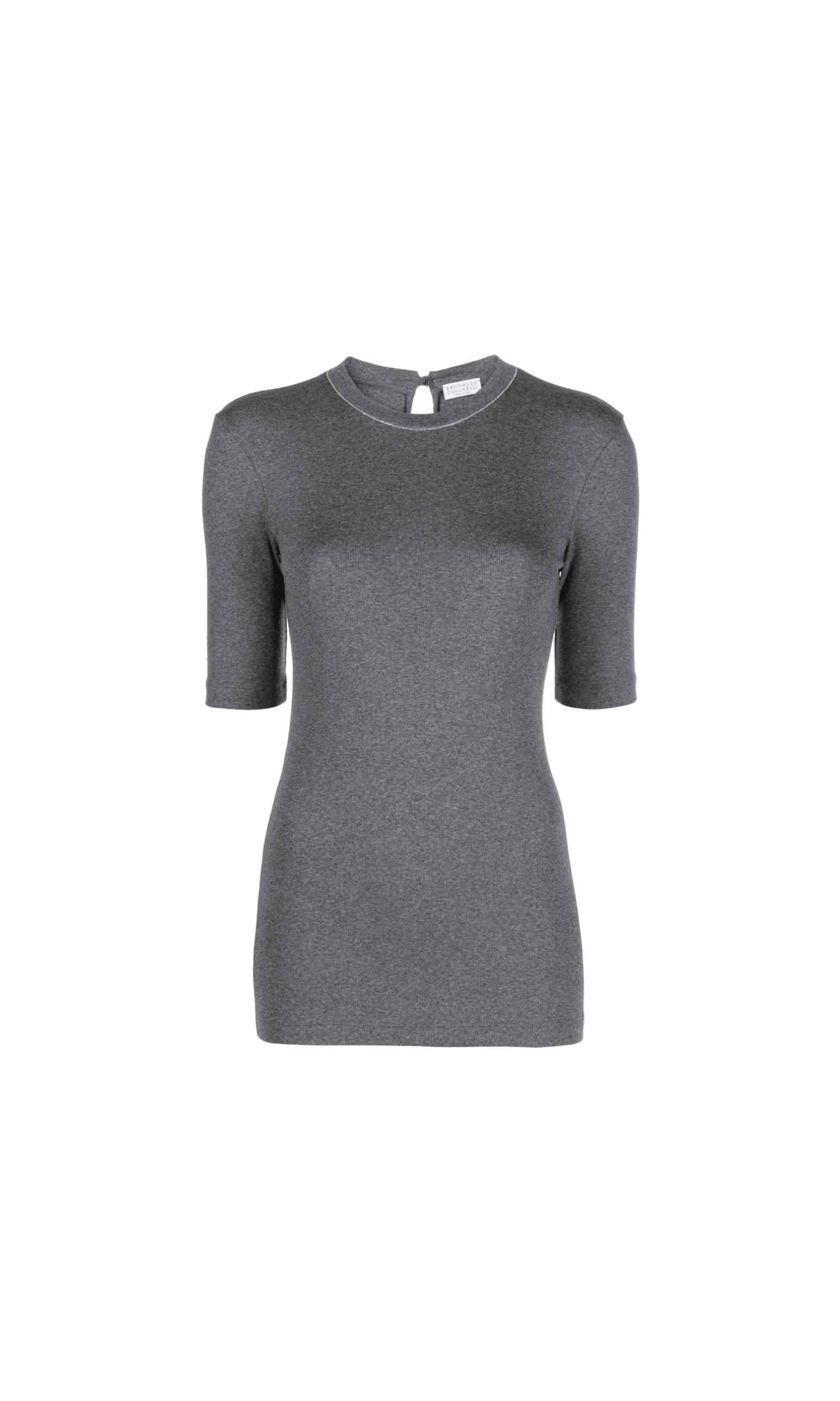 Brunello Cucinelli Grey T-shirt Glam Steals