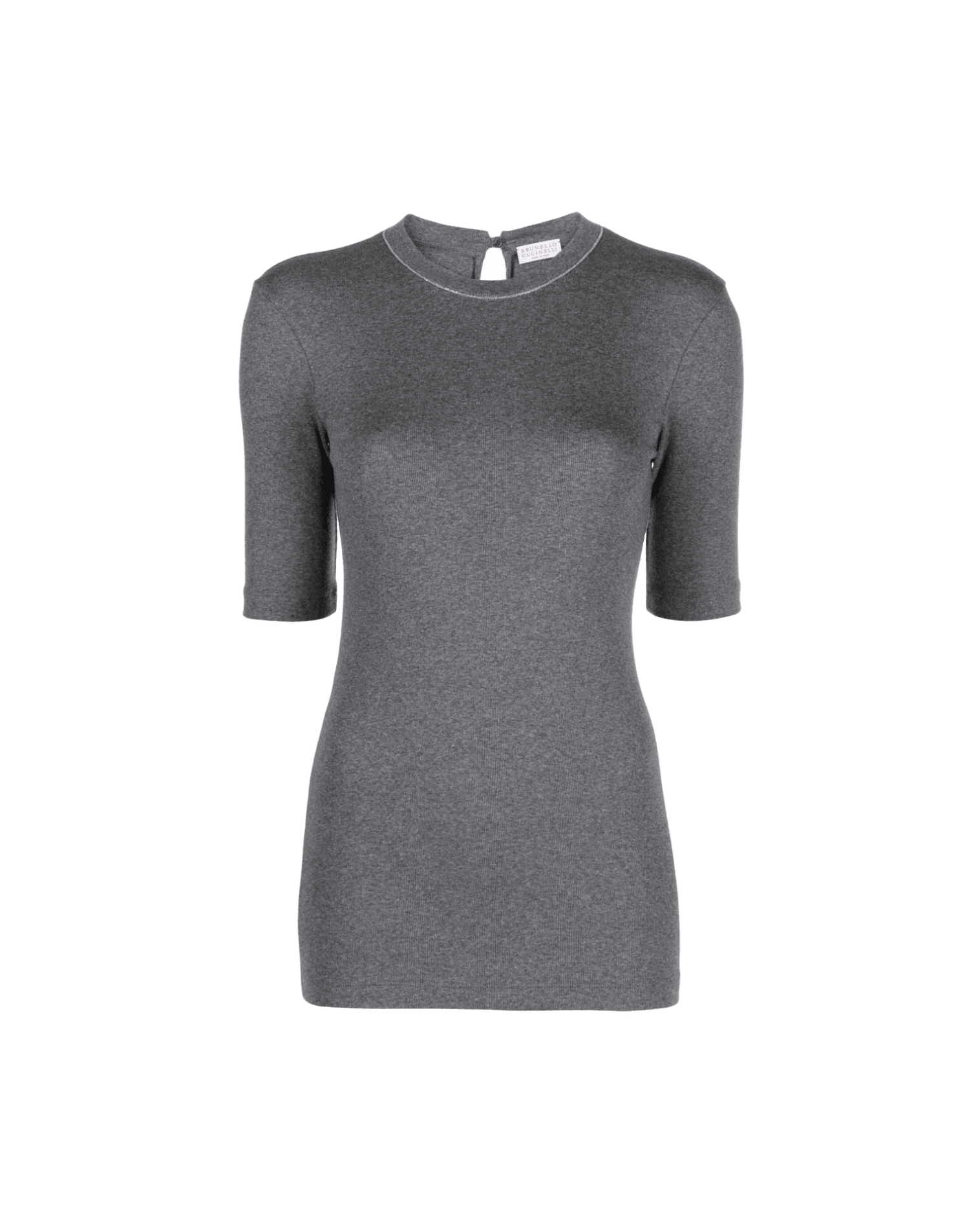 Brunello Cucinelli Grey T-shirt Glam Steals