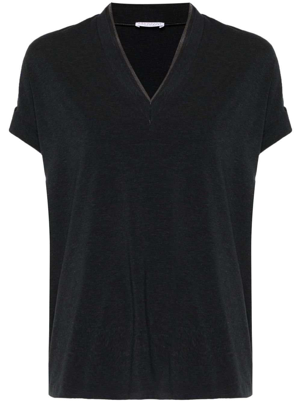 Brunello Cucinelli Grey T-shirt Glam Steals