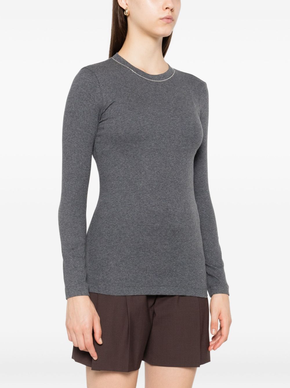 Brunello Cucinelli Grey T-shirt and Polo Glam Steals