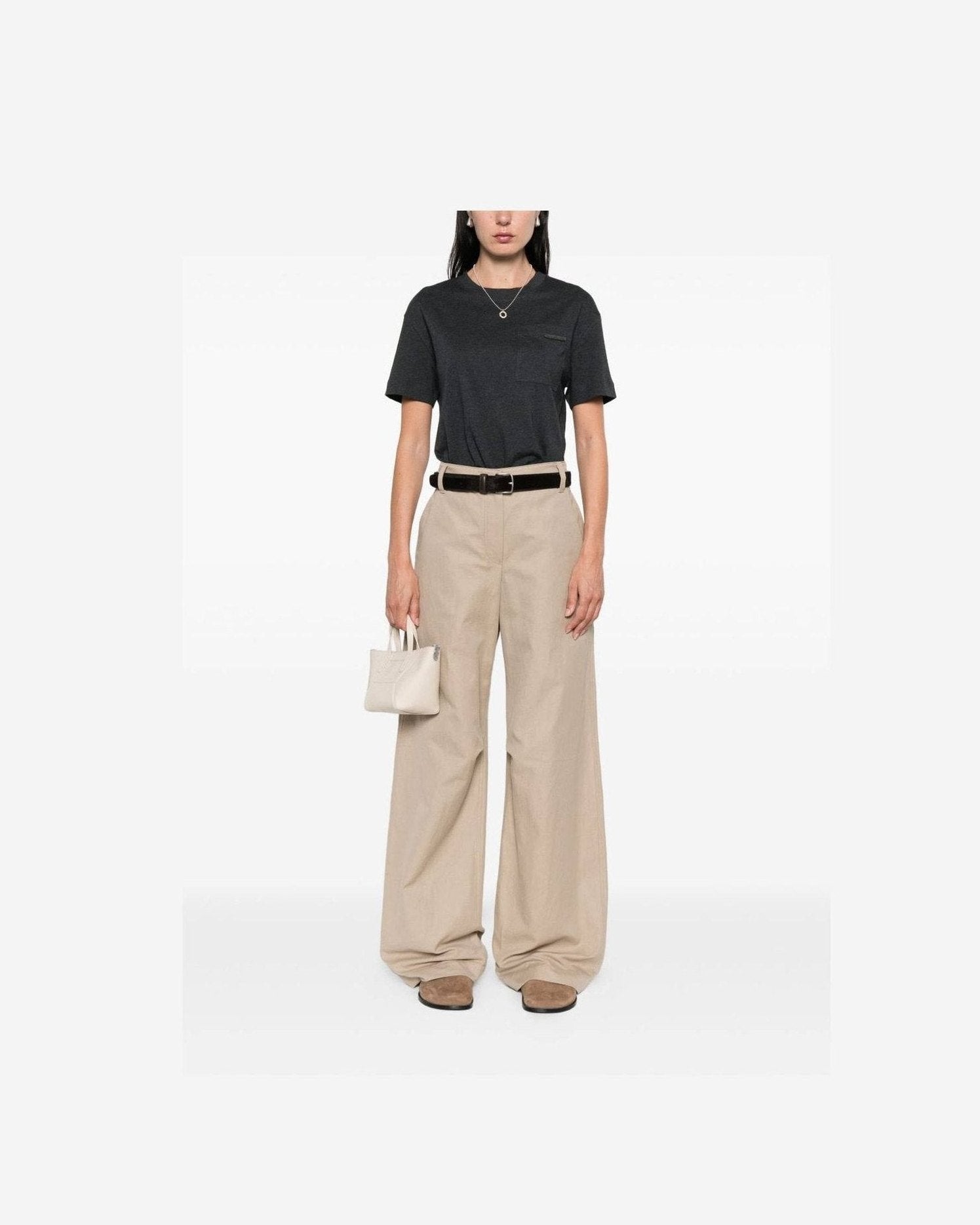 Brunello Cucinelli Grey T-shirt and Polo Glam Steals