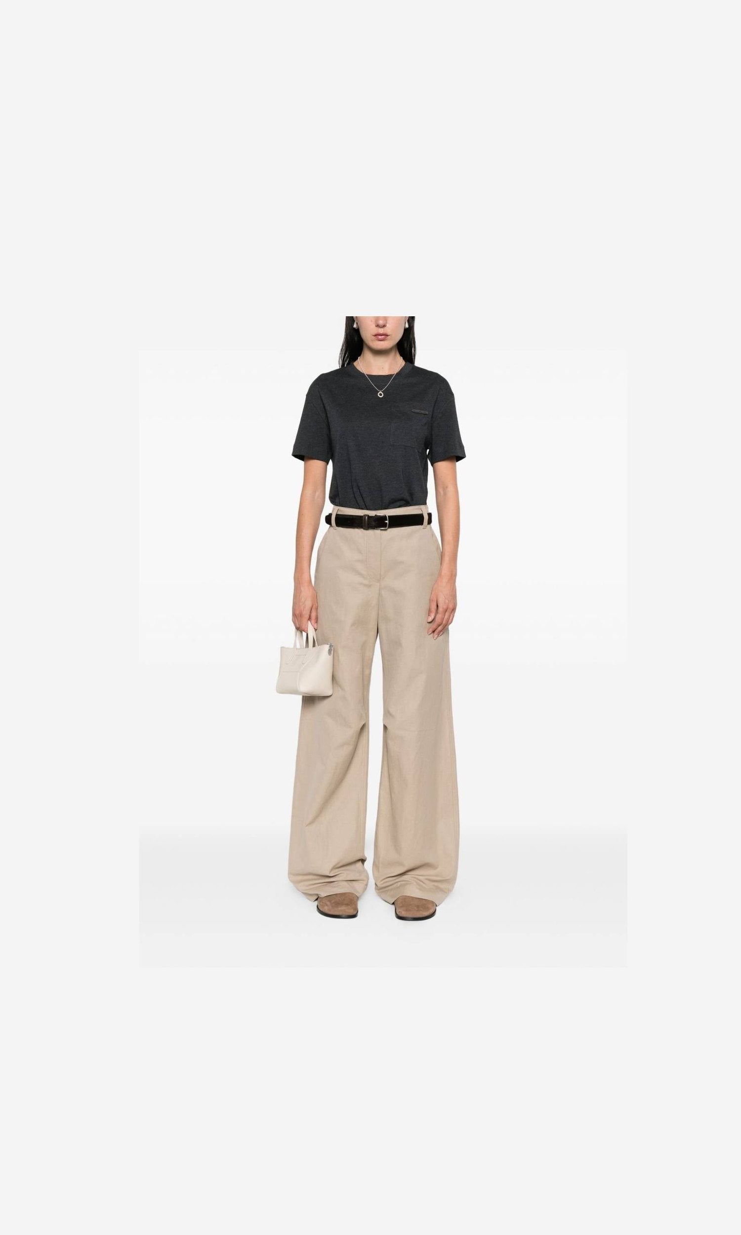 Brunello Cucinelli Grey T-shirt and Polo Glam Steals