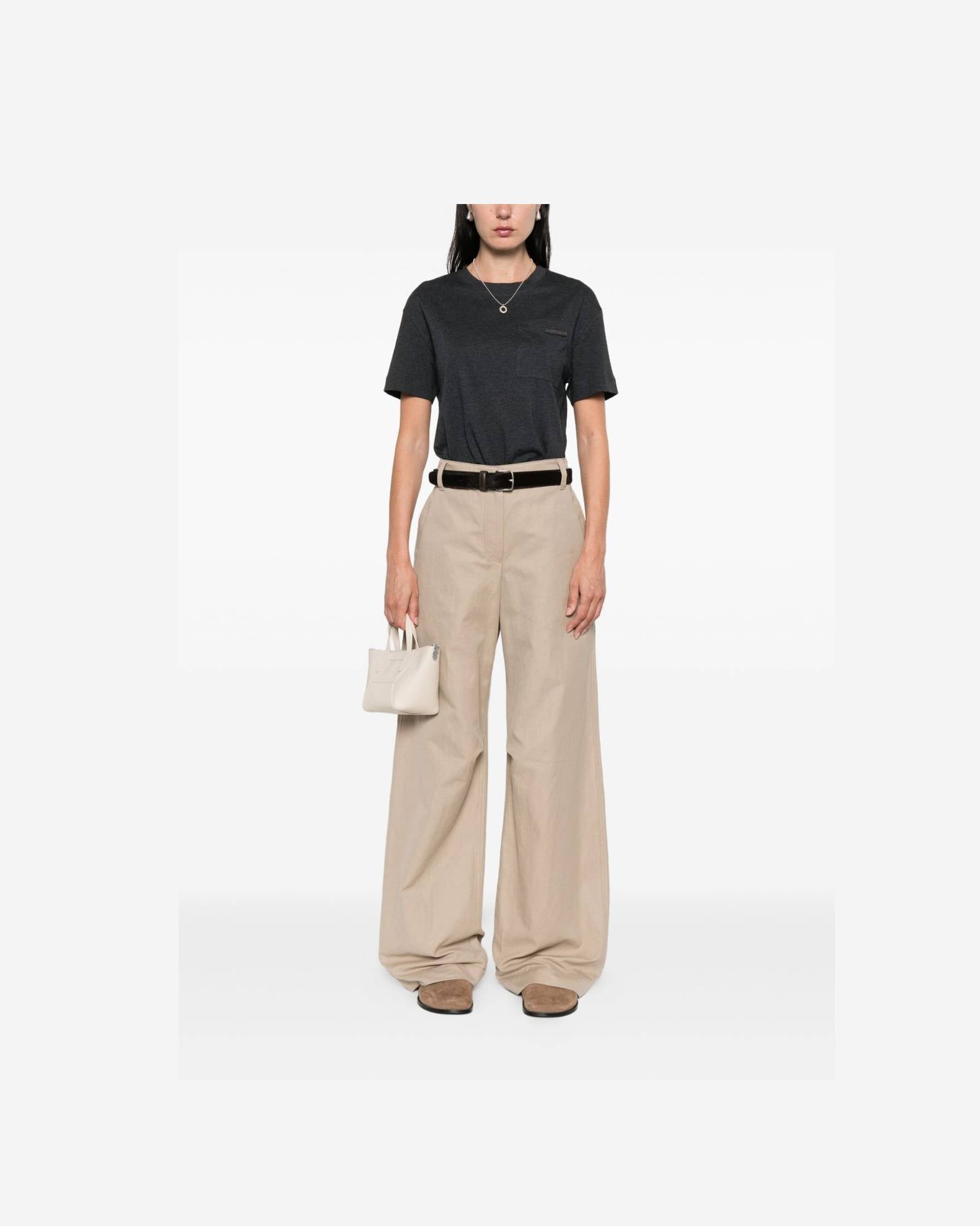 Brunello Cucinelli Grey T-shirt and Polo Glam Steals