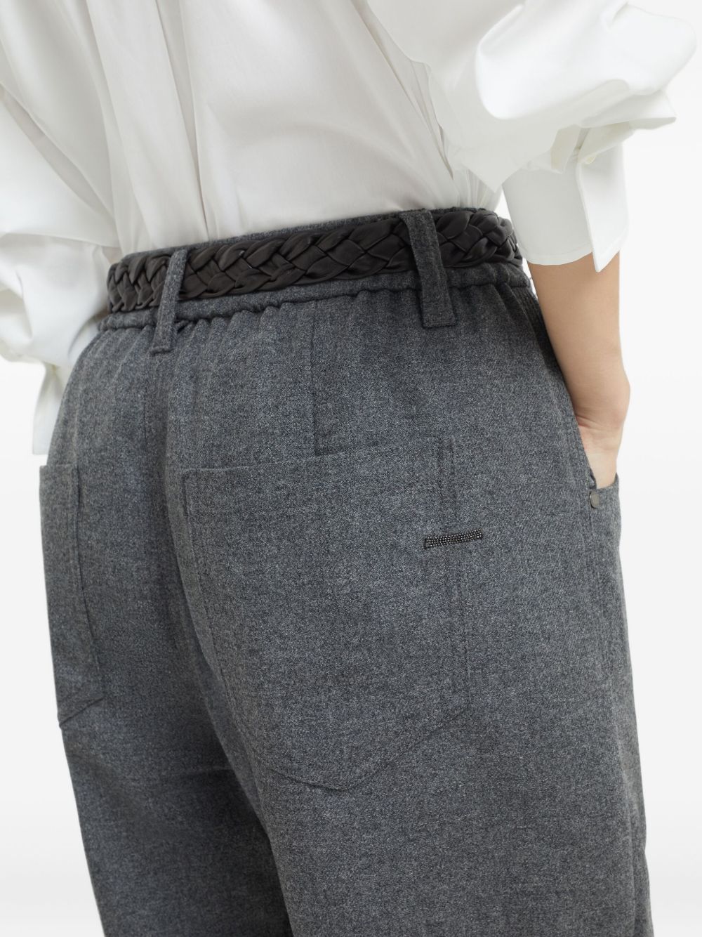 Brunello Cucinelli Grey Trouser Glam Steals