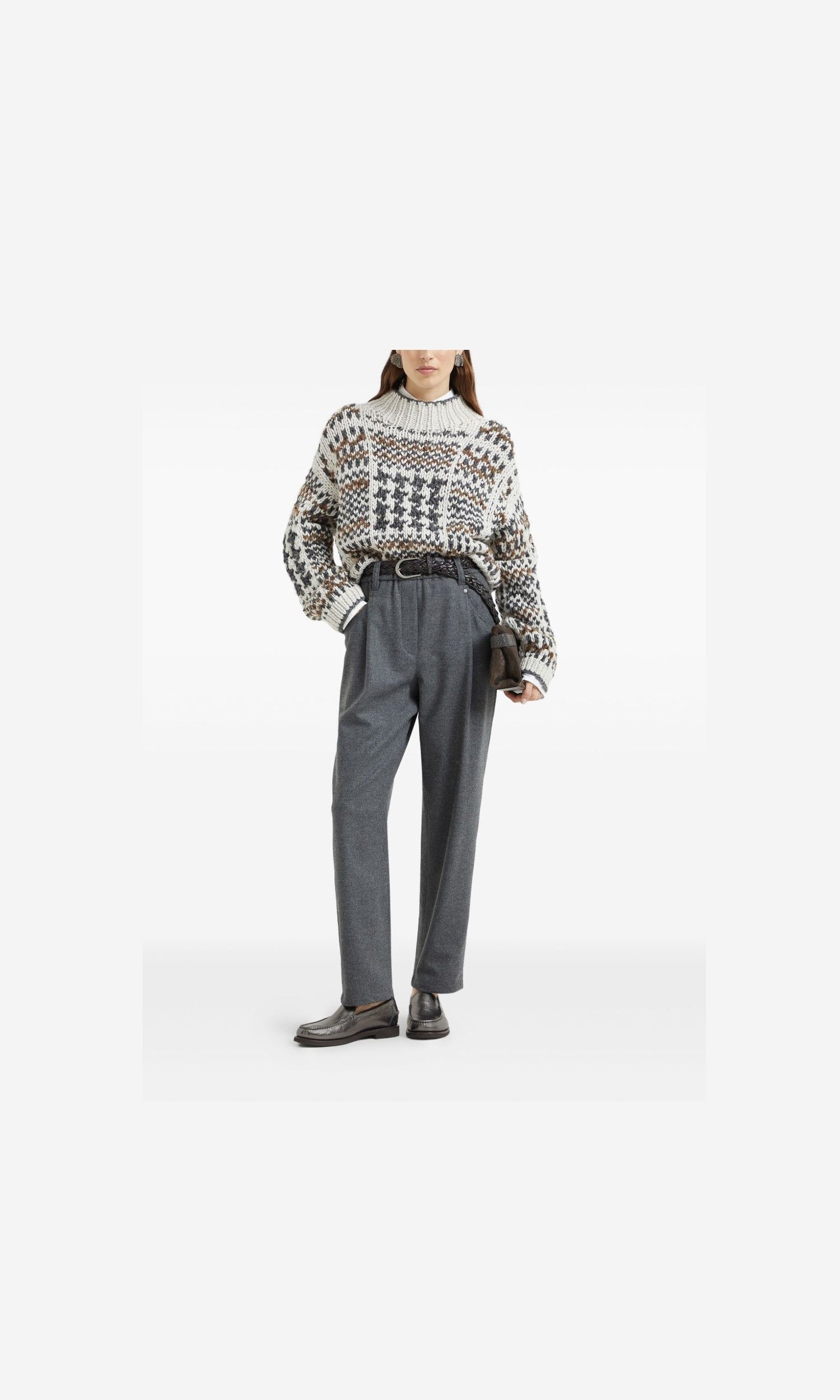 Brunello Cucinelli Grey Trouser Glam Steals