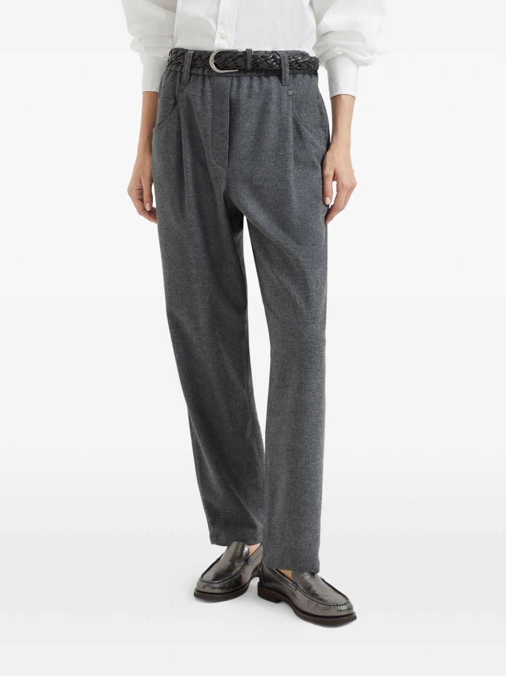 Brunello Cucinelli Grey Trouser Glam Steals