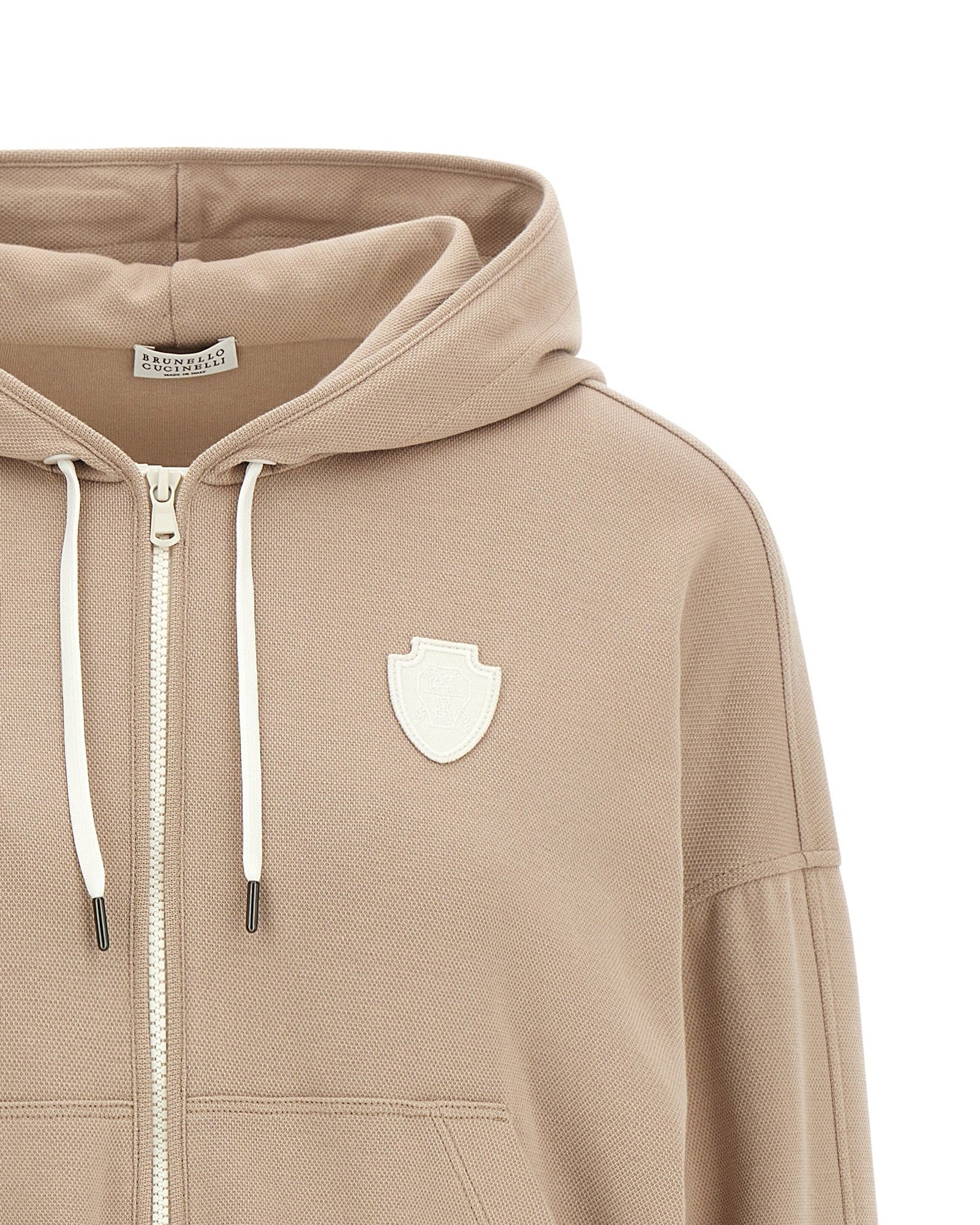 Brunello Cucinelli Heraldic Coat Of Arms Hoodie Glam Steals