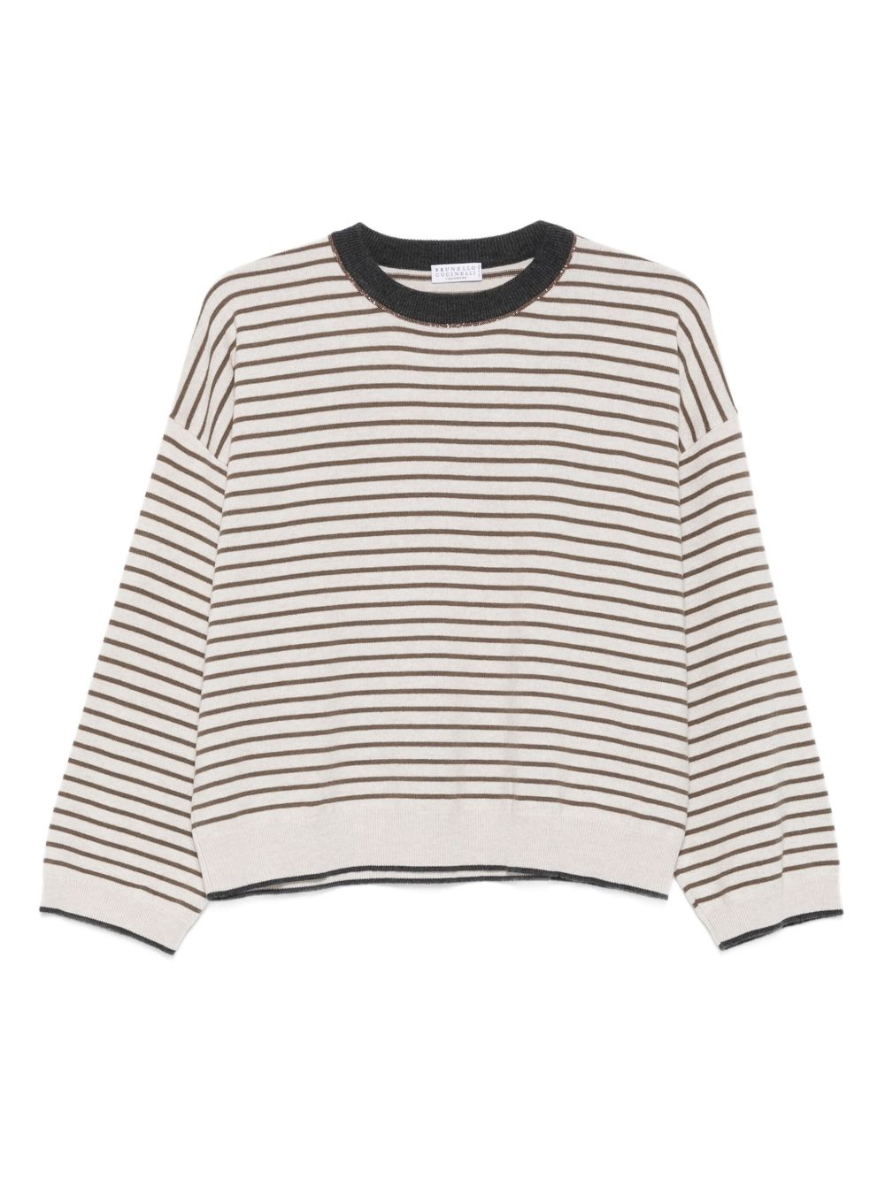 Brunello Cucinelli Ivory Sweater Glam Steals