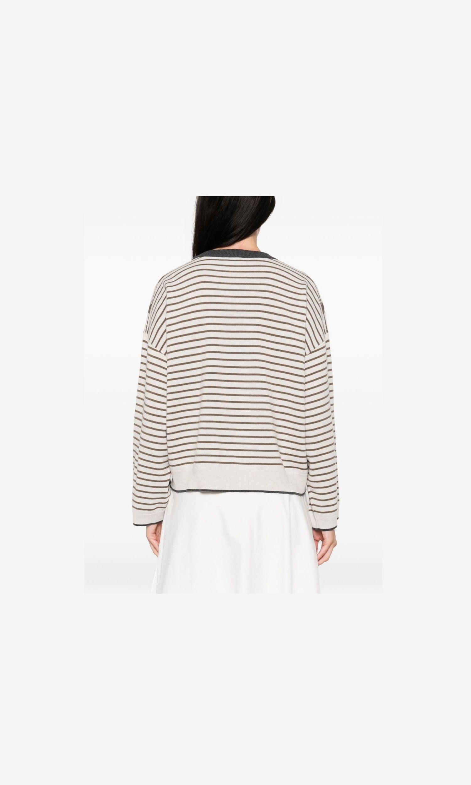 Brunello Cucinelli Ivory Sweater Glam Steals