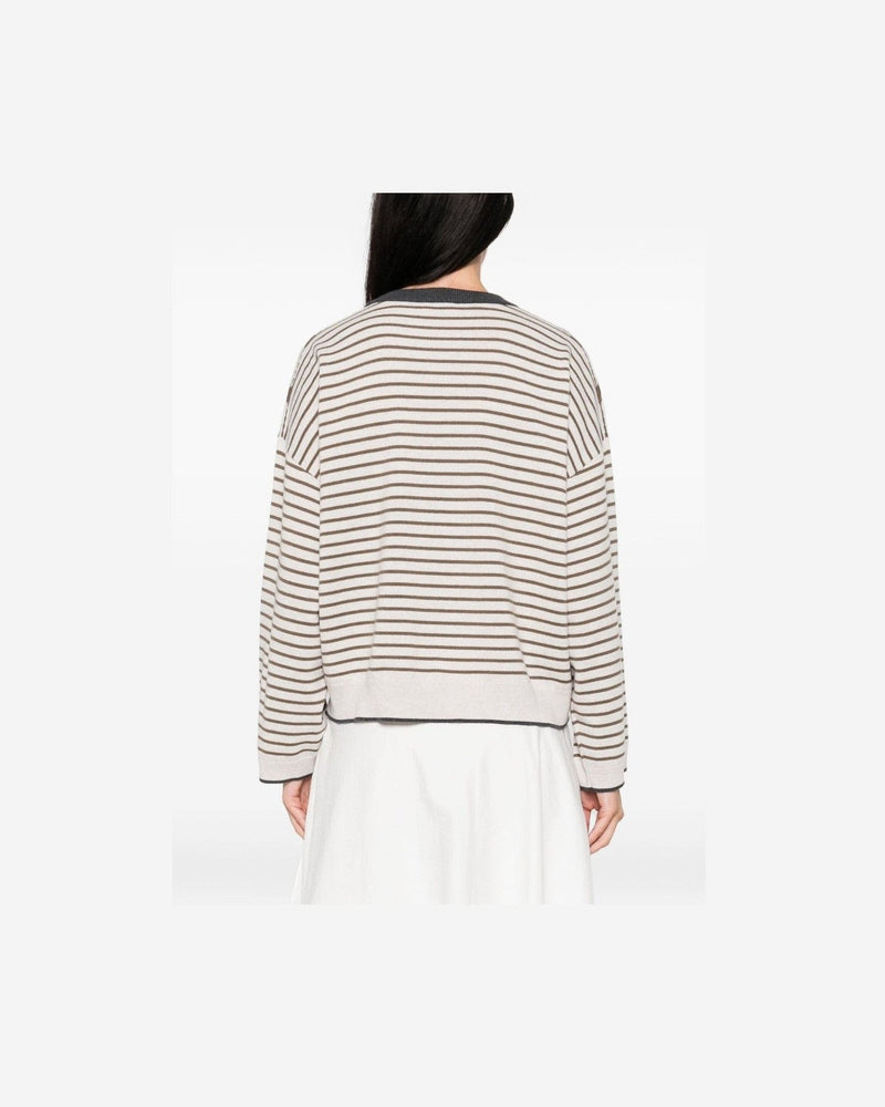 Brunello Cucinelli Ivory Sweater Glam Steals