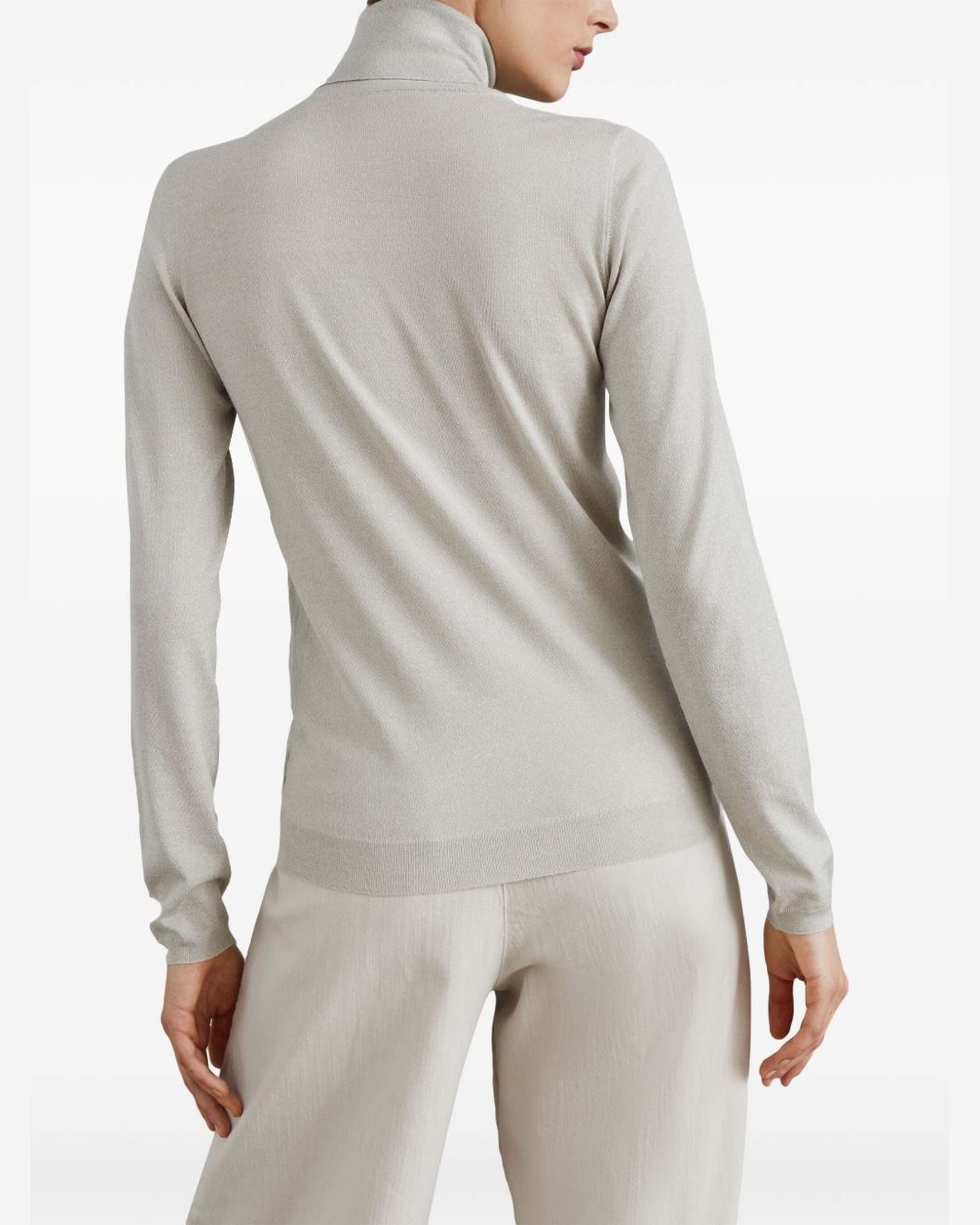 Brunello Cucinelli Ivory Sweater Glam Steals