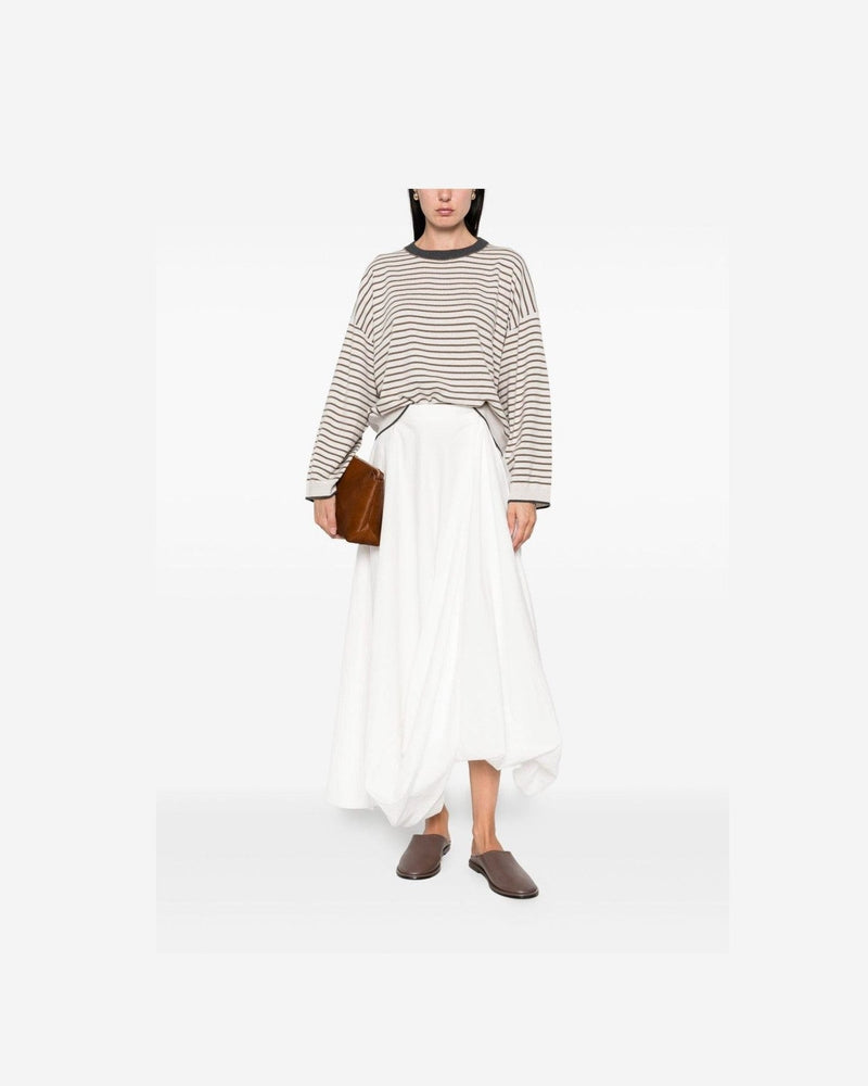 Brunello Cucinelli Ivory Sweater Glam Steals