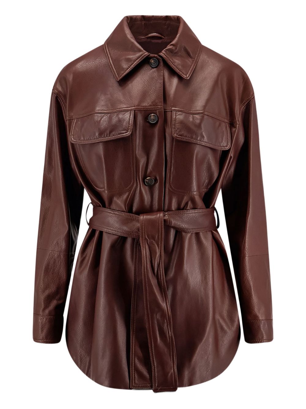 Brunello Cucinelli Jacket Bordeaux Glam Steals