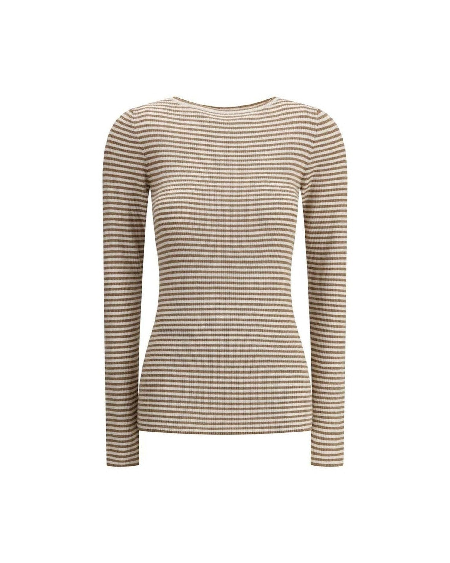 Brunello Cucinelli Jersey Cashmere Long Sleeve Glam Steals