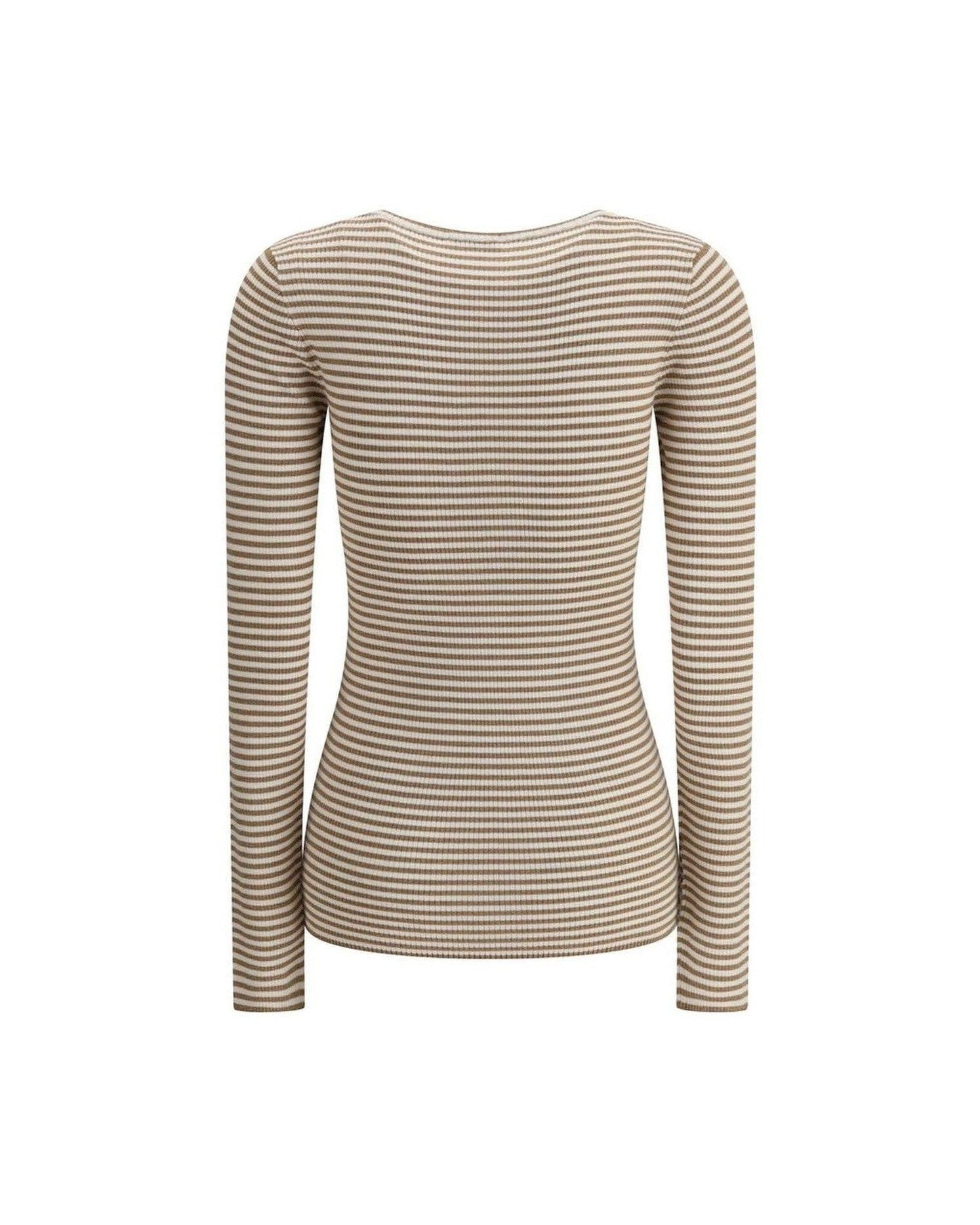 Brunello Cucinelli Jersey Cashmere Long Sleeve Glam Steals