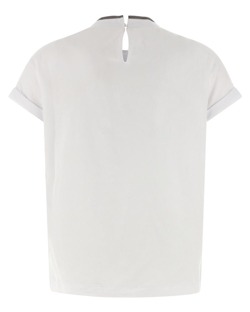 Brunello Cucinelli Jersey T-shirt Glam Steals