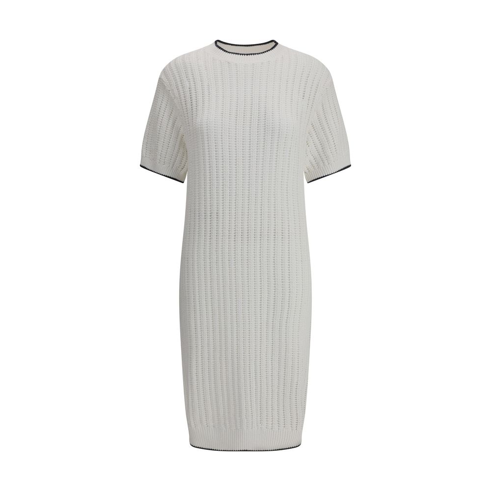 Brunello Cucinelli Knitted Midi Dress Glam Steals