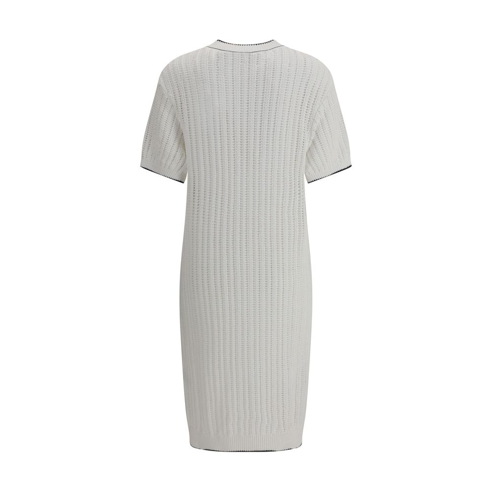 Brunello Cucinelli Knitted Midi Dress Glam Steals