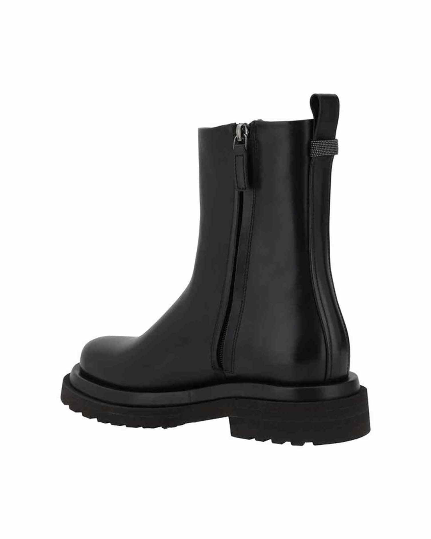 Brunello Cucinelli Leather Ankle Boots Glam Steals