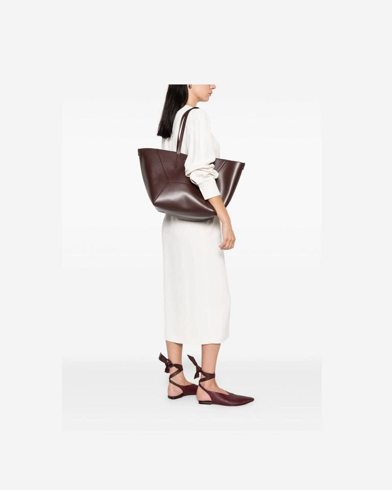 Brunello Cucinelli Leather Bc Duo Tote Bag Glam Steals