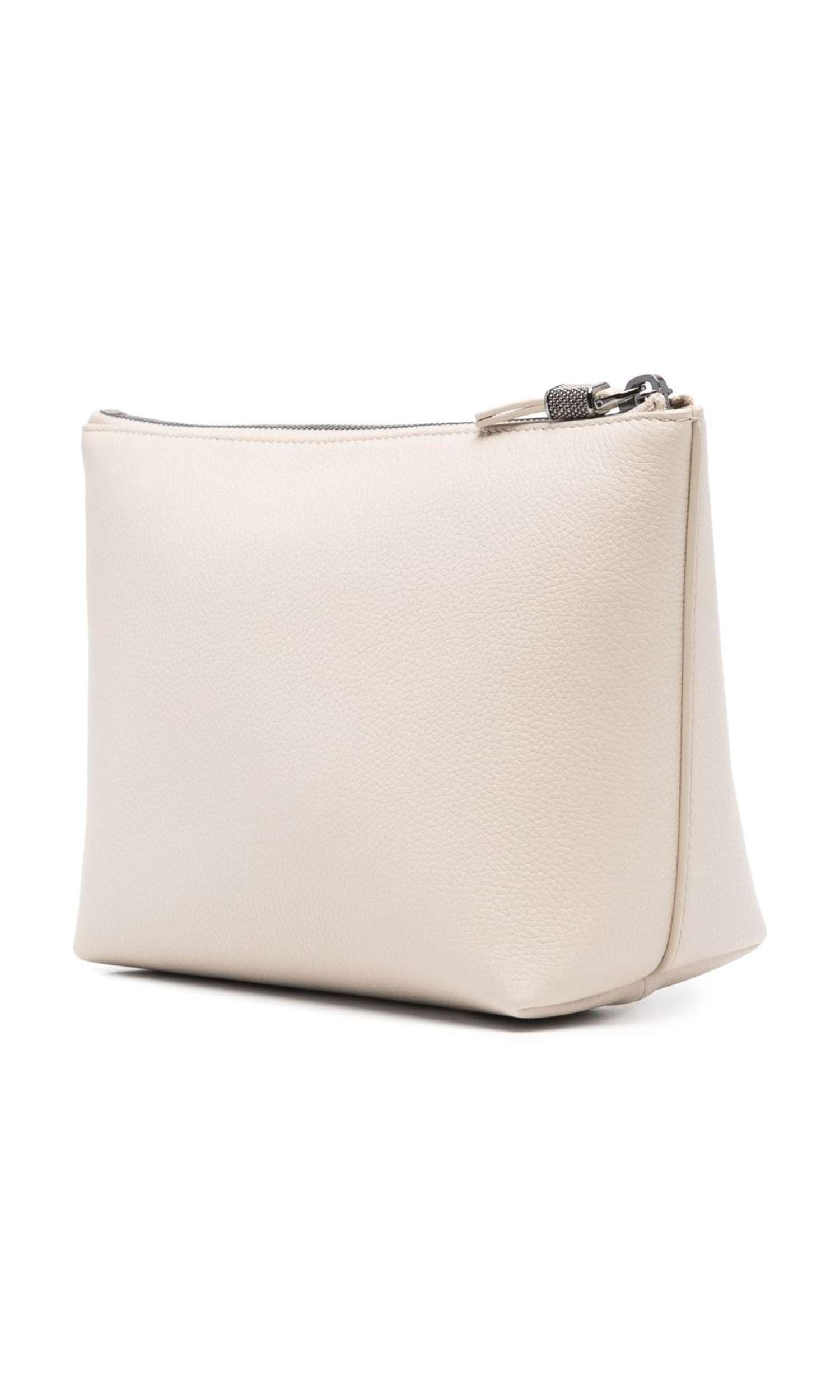 Brunello Cucinelli Leather Pouch Glam Steals