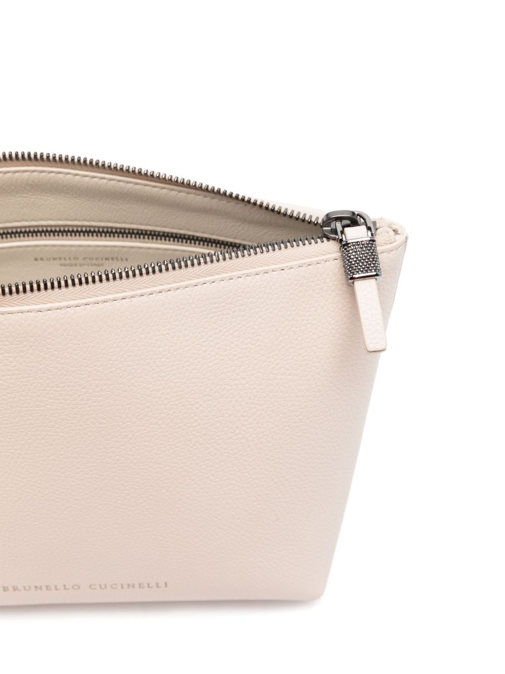 Brunello Cucinelli Leather Pouch Glam Steals