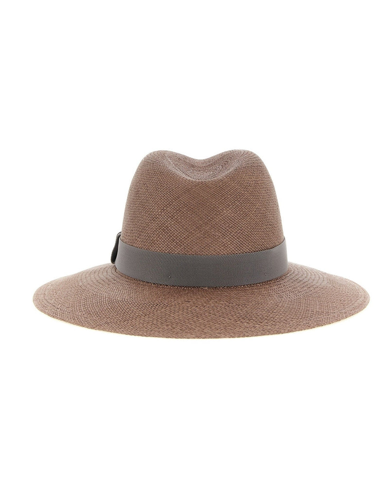 Brunello Cucinelli Leather Precious Band Hat Glam Steals