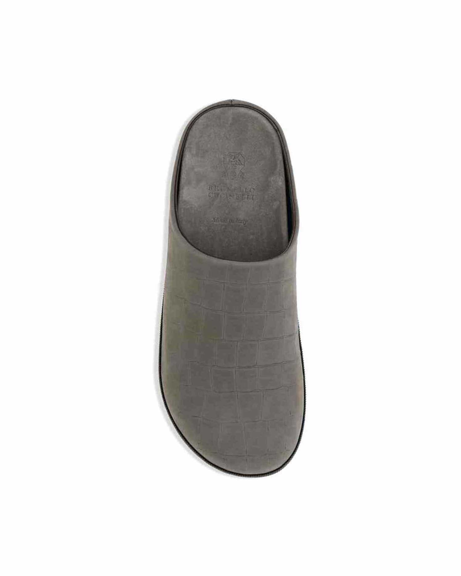 Brunello Cucinelli Leather Sabots Glam Steals