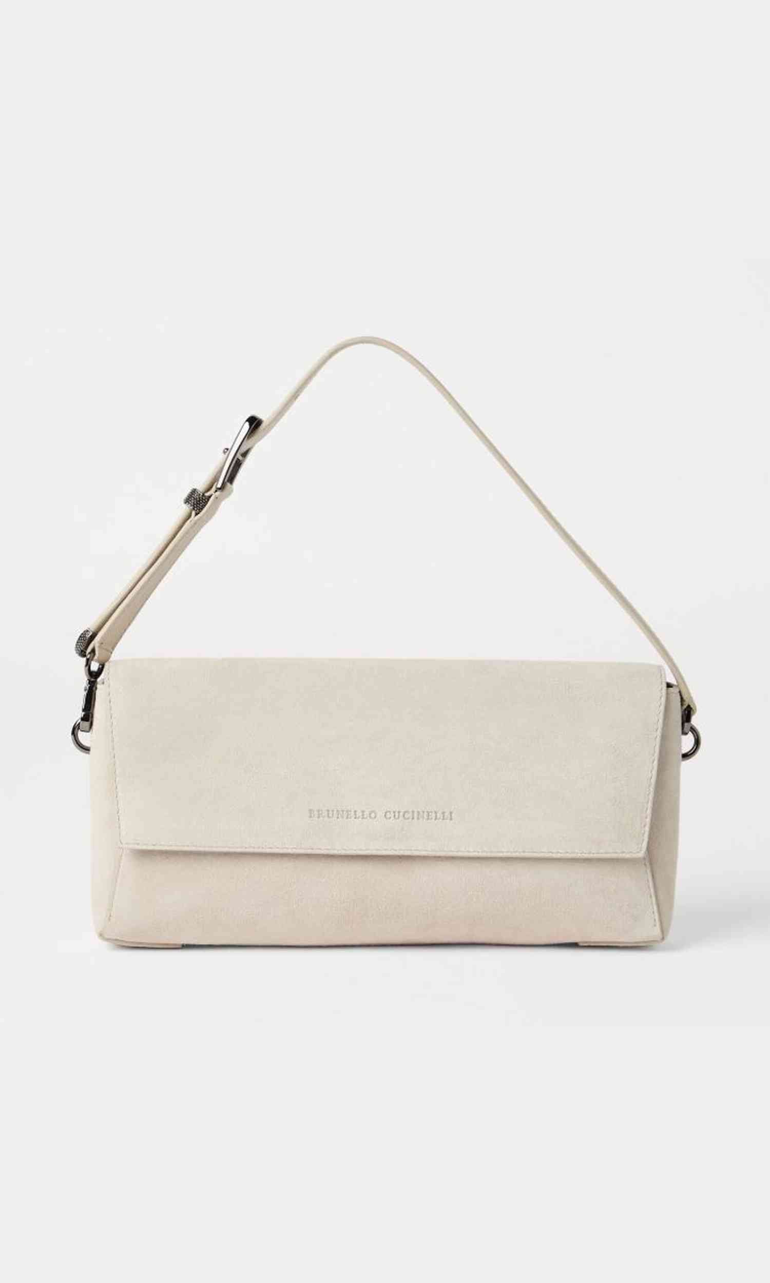 Brunello Cucinelli Leather Shoulder Bag Glam Steals