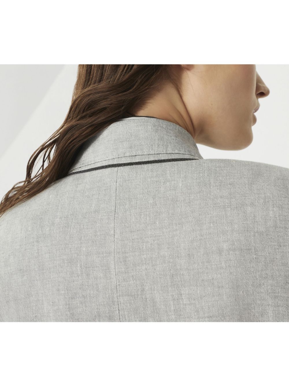 Brunello Cucinelli Light Grey Jacket Glam Steals