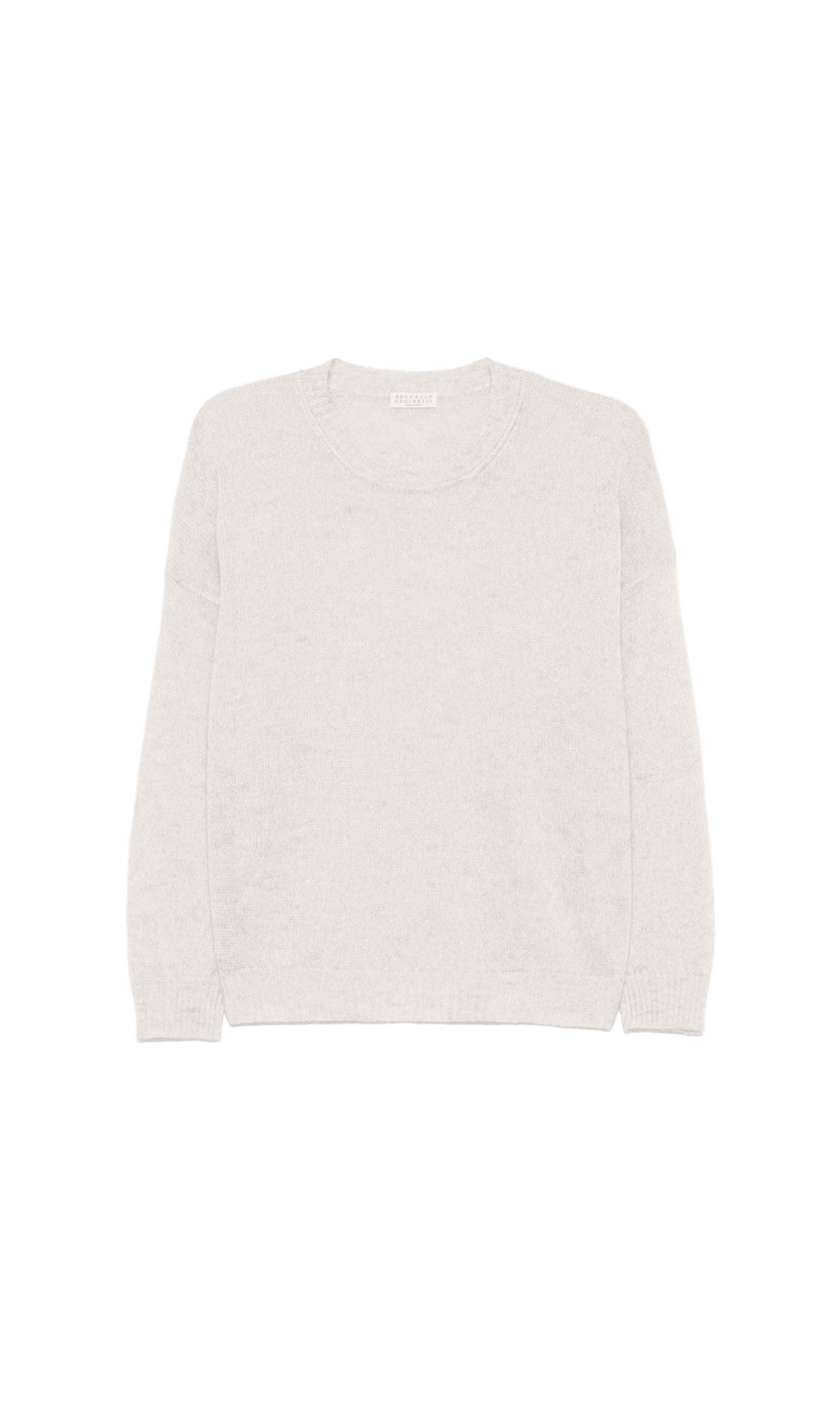 Brunello Cucinelli Light Grey Sweater Glam Steals
