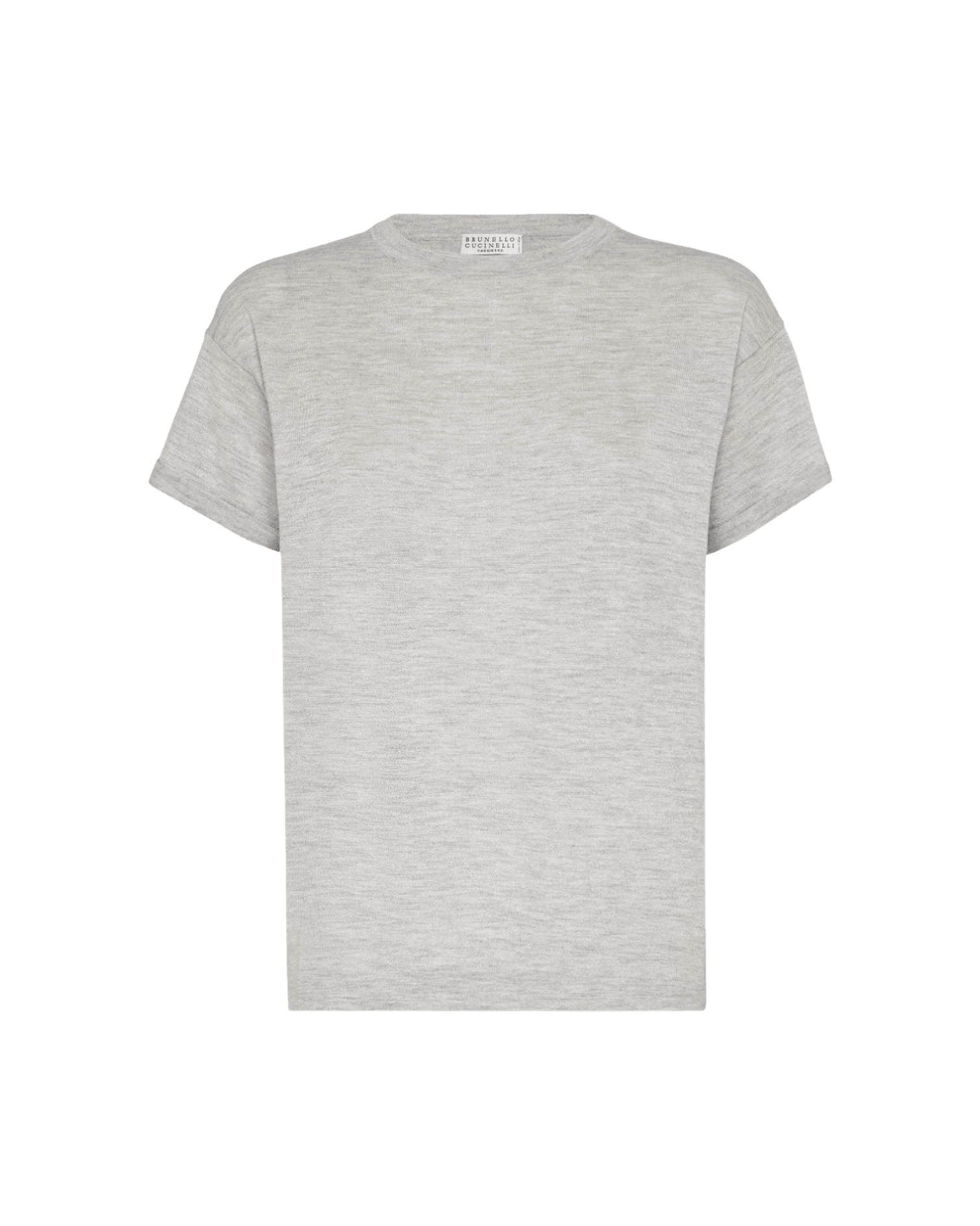 Brunello Cucinelli Light Grey T-shirt Glam Steals